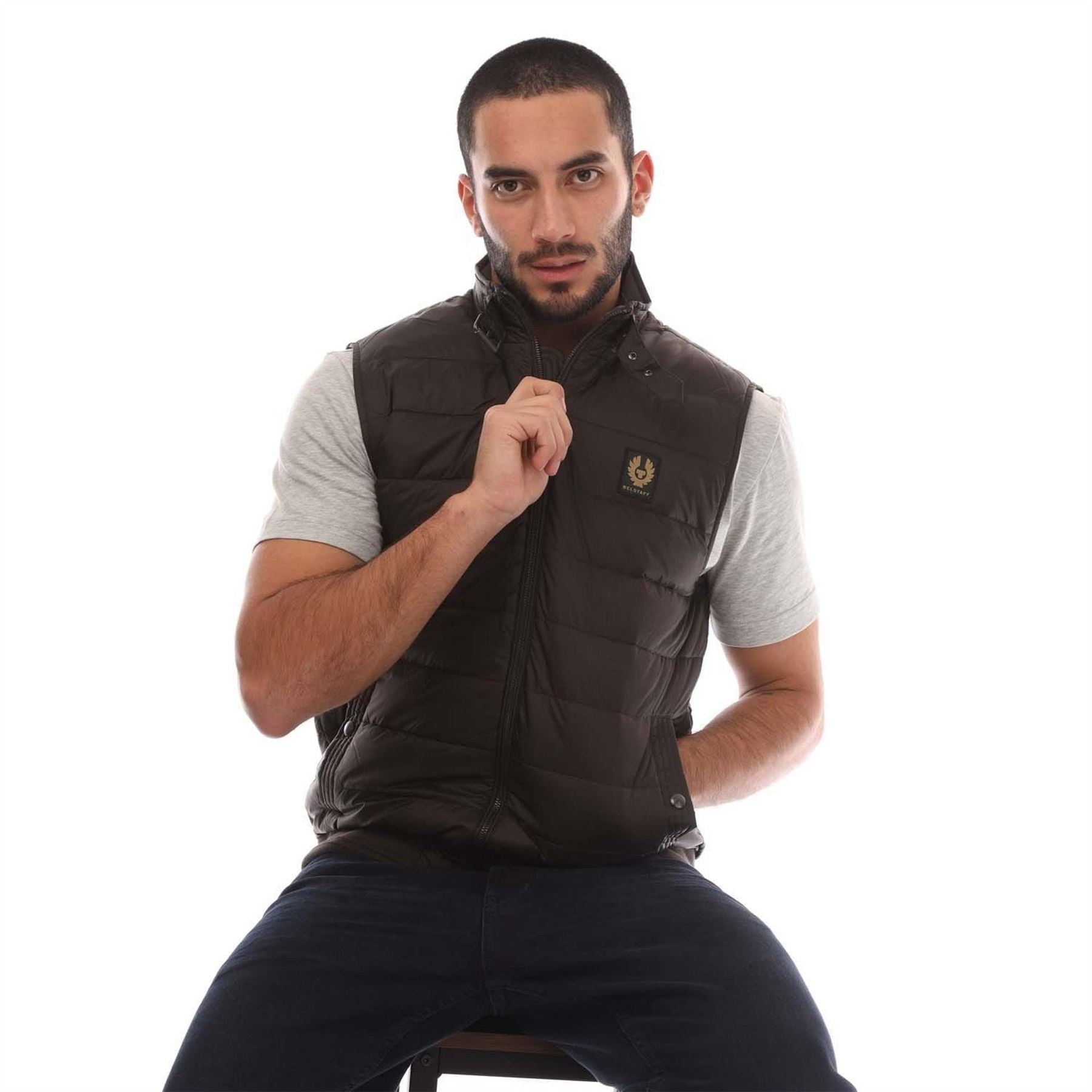 Belstaff Filled Nylon Circuit Gilet