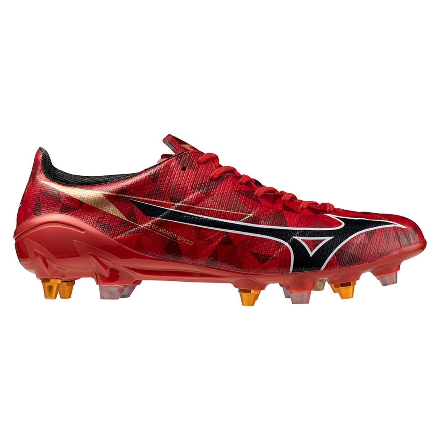 Mizuno Mens Alpha Ii Made In Japan Mix Soft Ground Rugby Boots