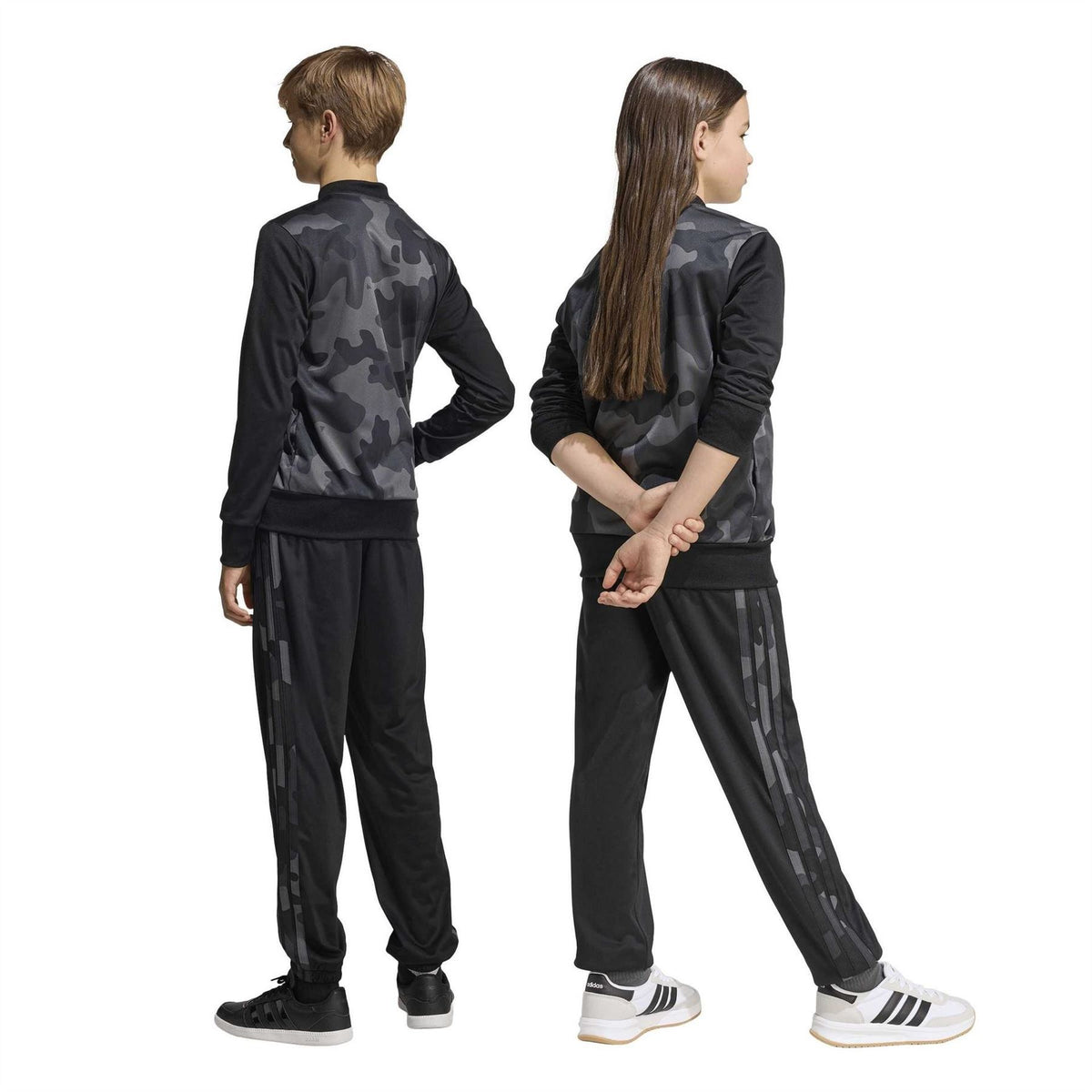 adidas Seasonal Essential Camouflage Tricot 3  Stripes Tracksuit