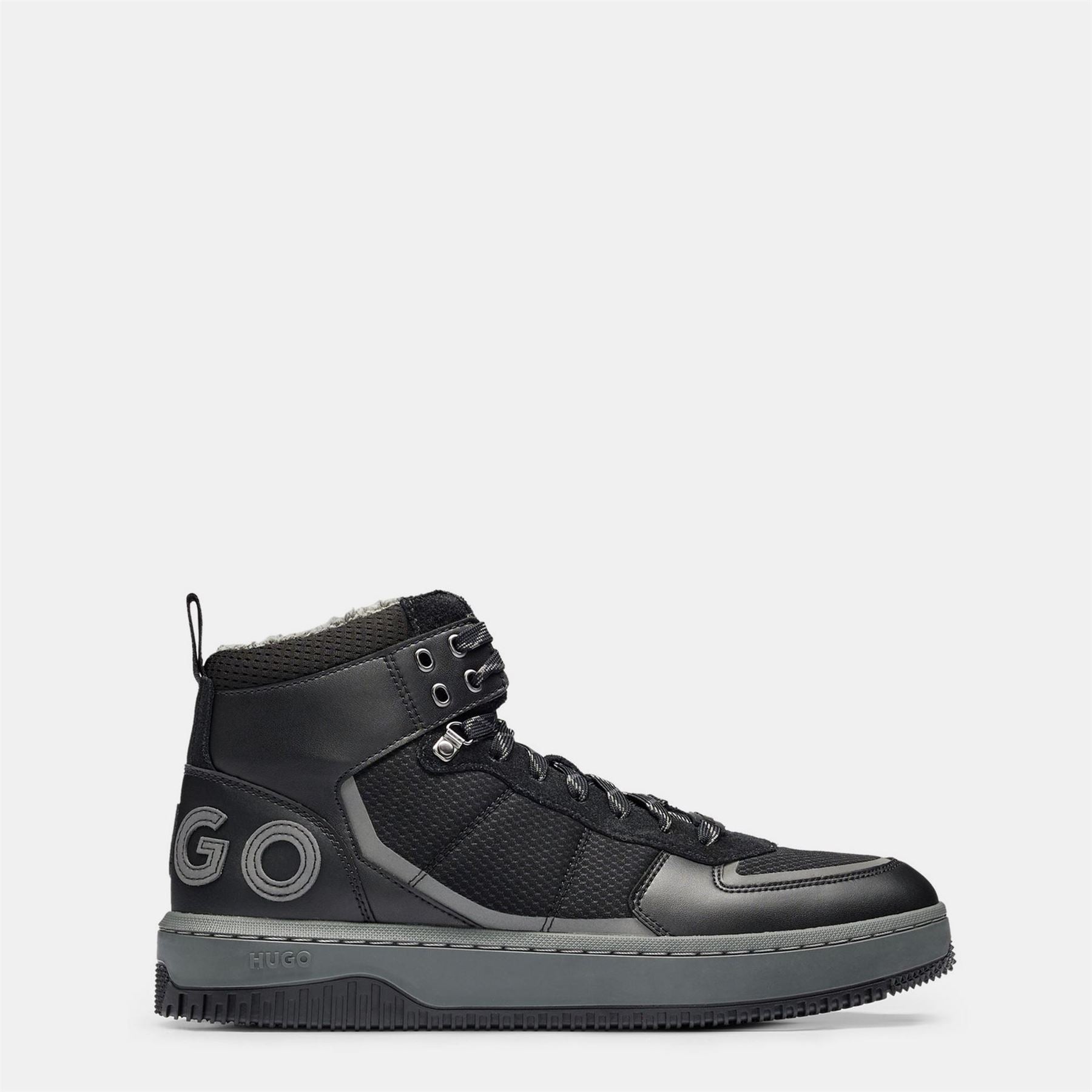Hugo Kilian Hito High Top Lace Up Sneakers