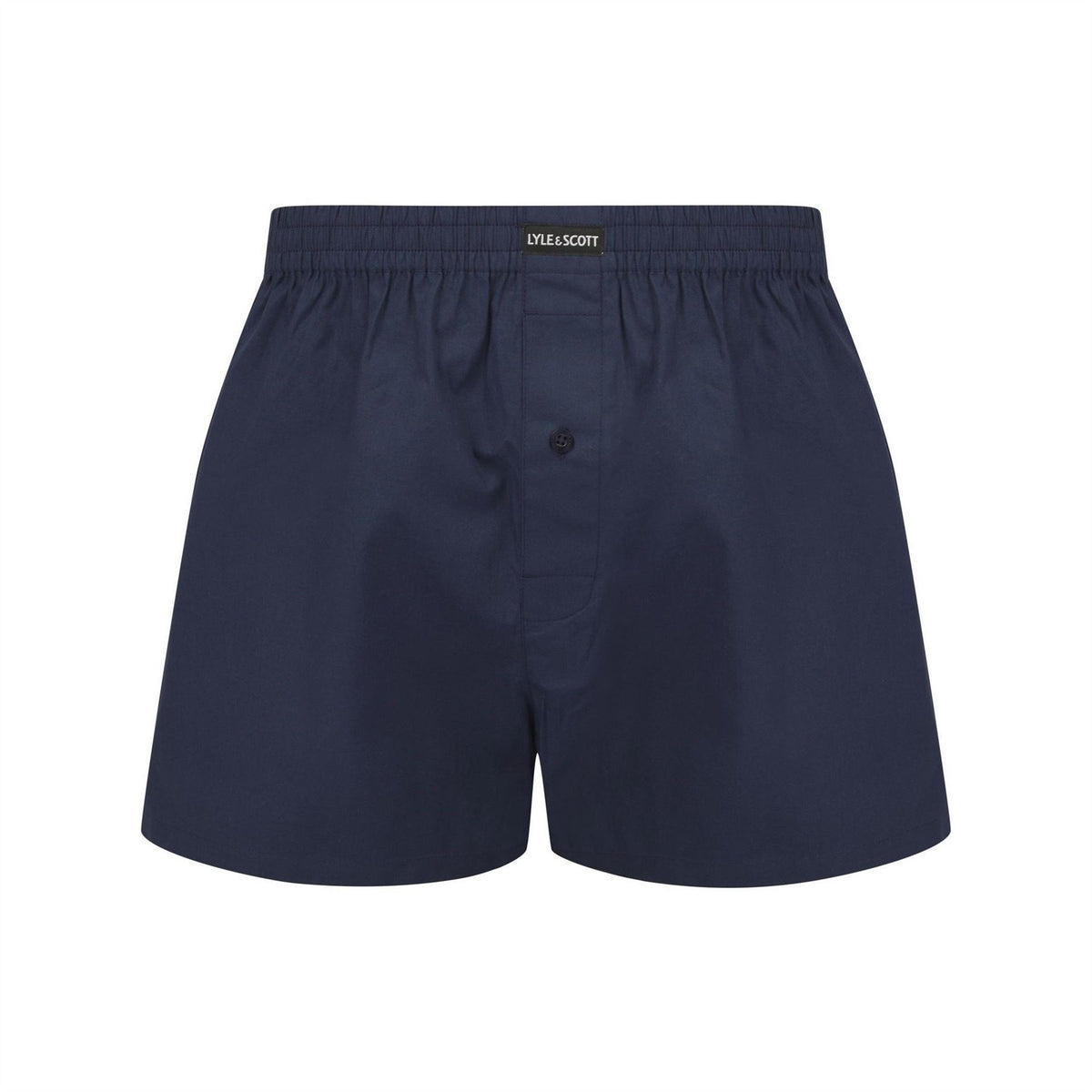 Lyle and Scott 3 Pack Woven Plain Design Boxer Shorts