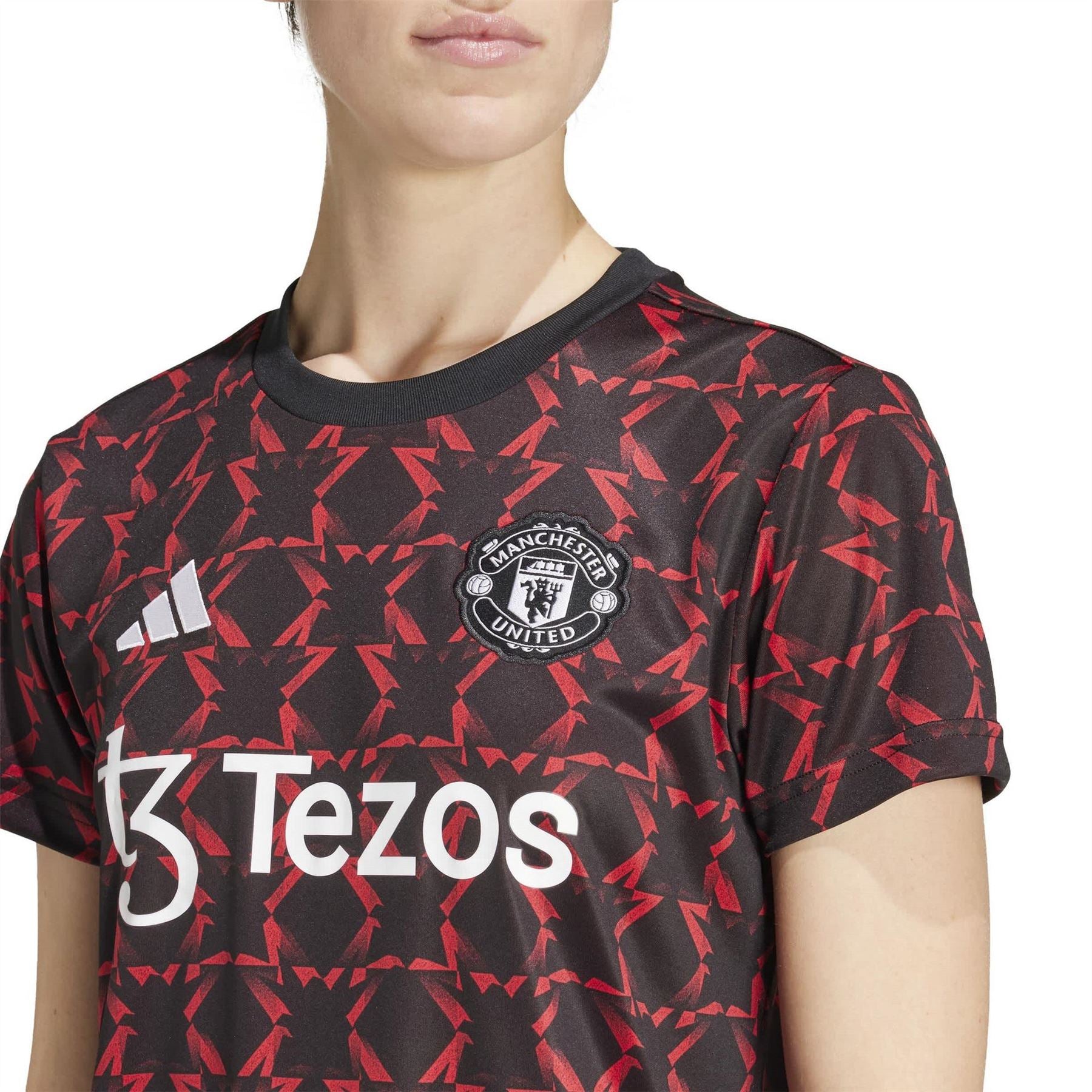 adidas Womens United Pre Match Shirt 2024 2025