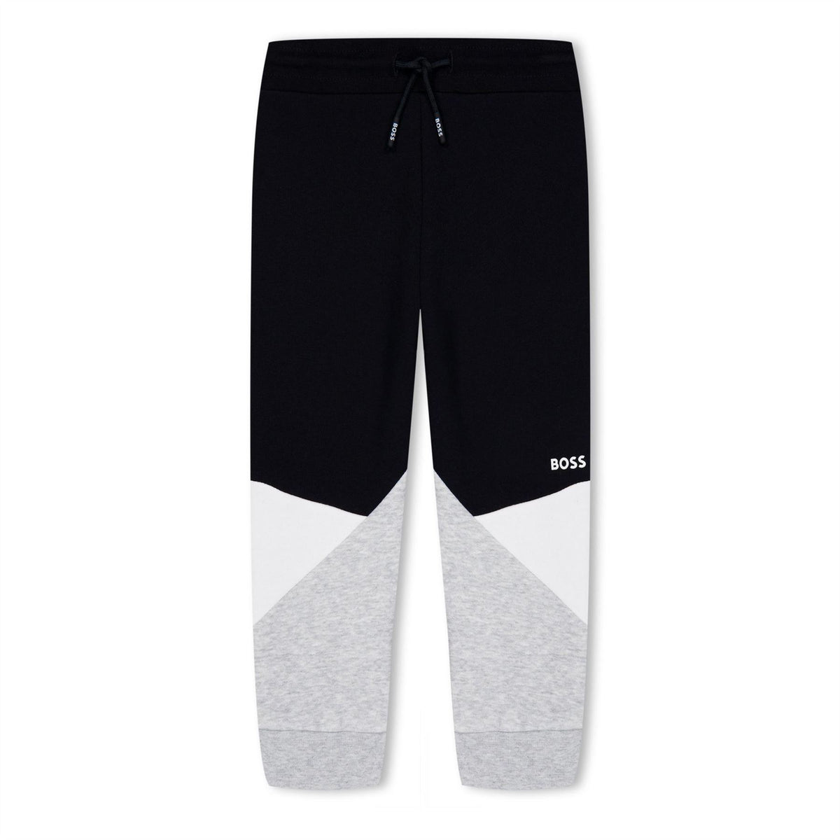 Boss Block Closed Hem Jogging Bottoms