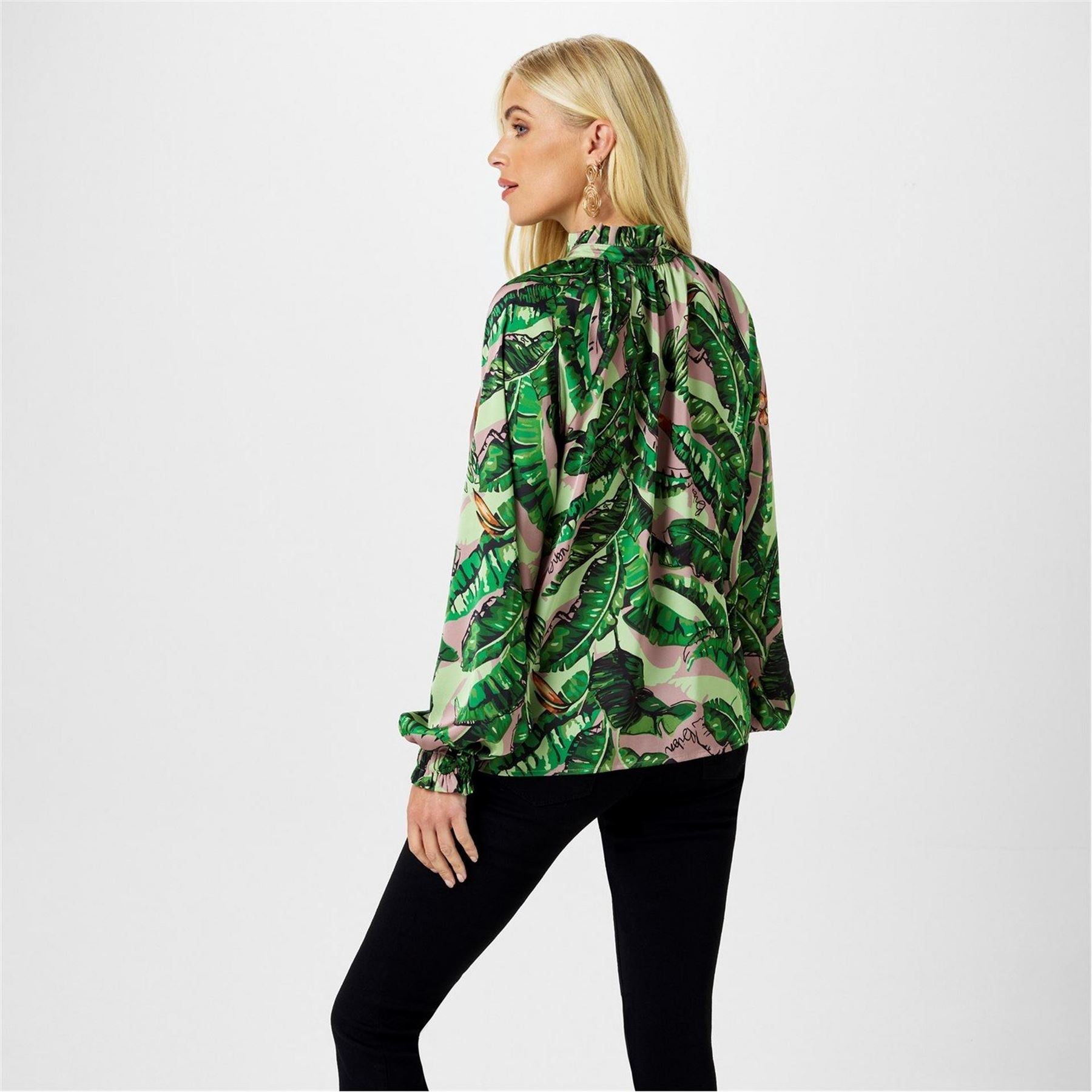 Biba Ruffle Collar Blouse