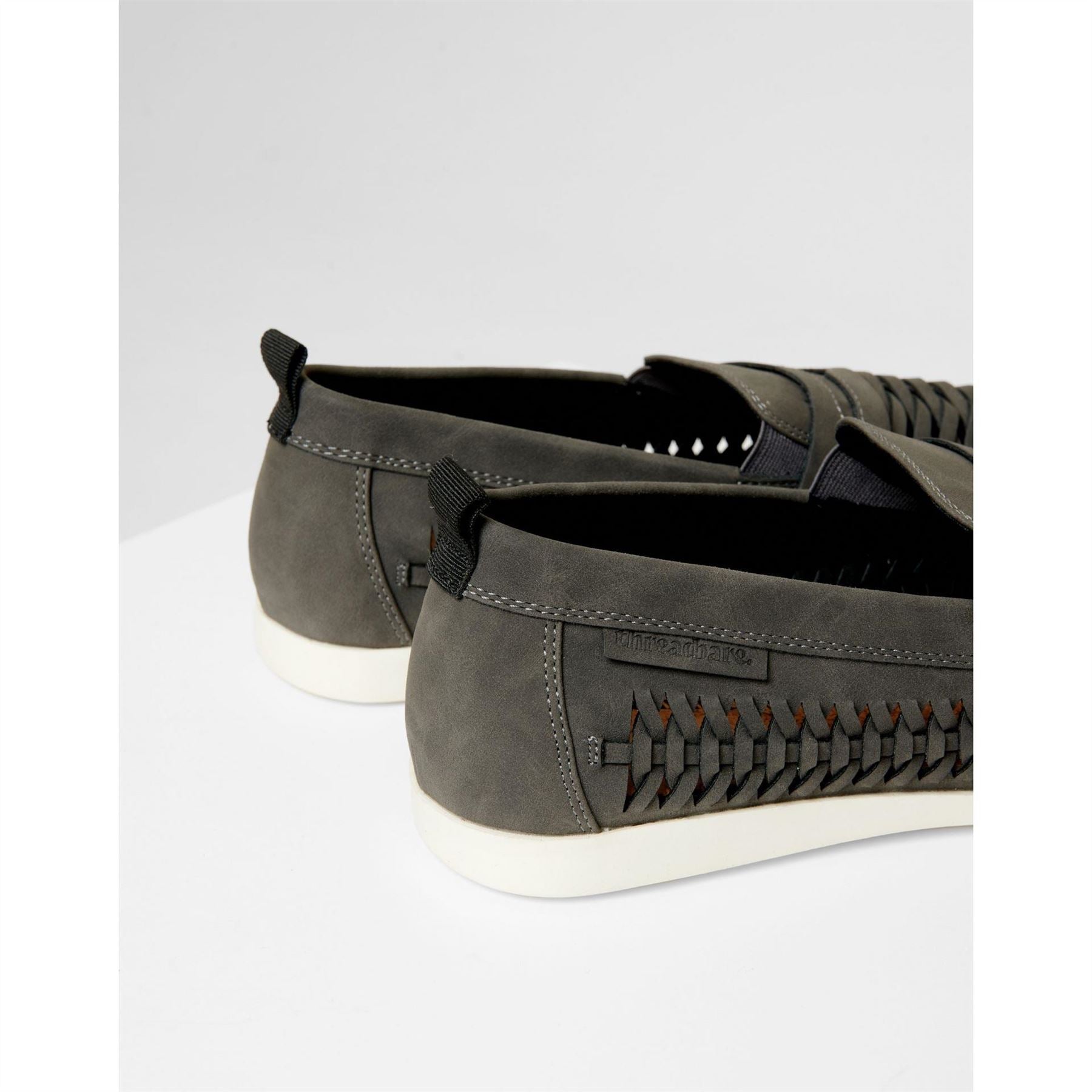Threadbare Aaron Woven Embellished Venetian Loafers
