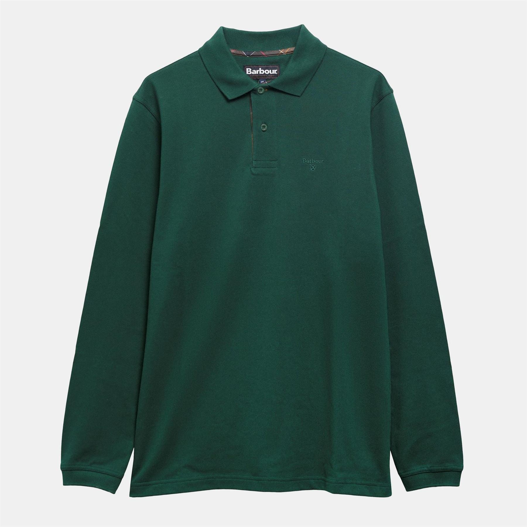 Barbour Long Sleeved Polo Shirt