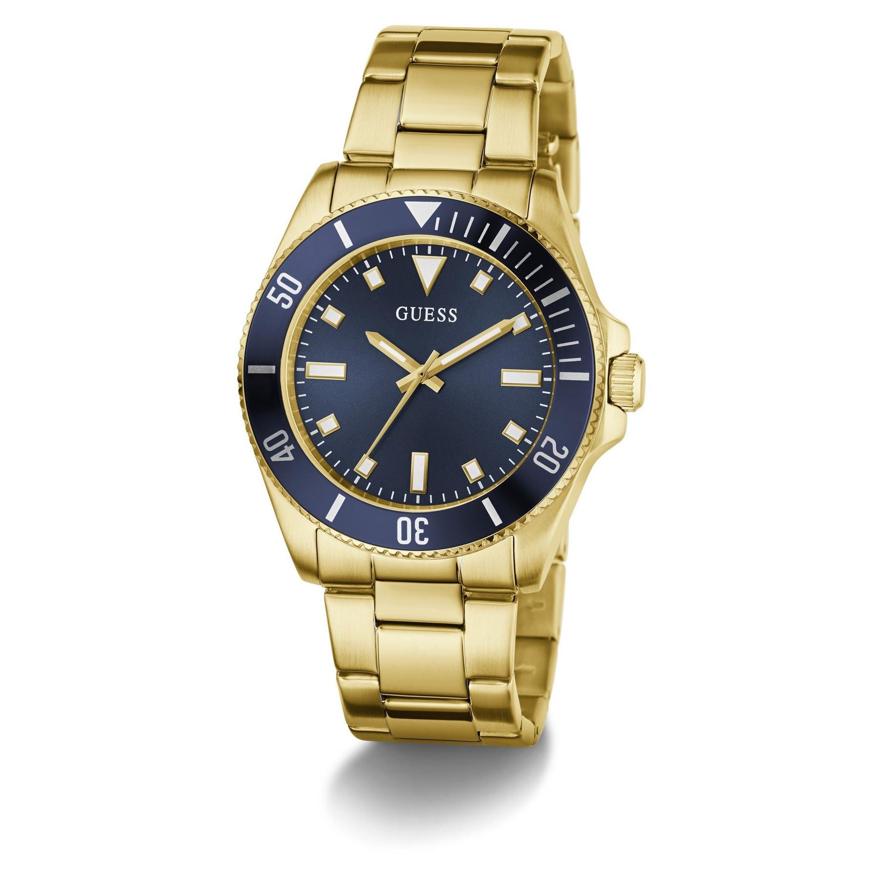 Guess Cliff Dive Steel Bracelet Analogue Watch