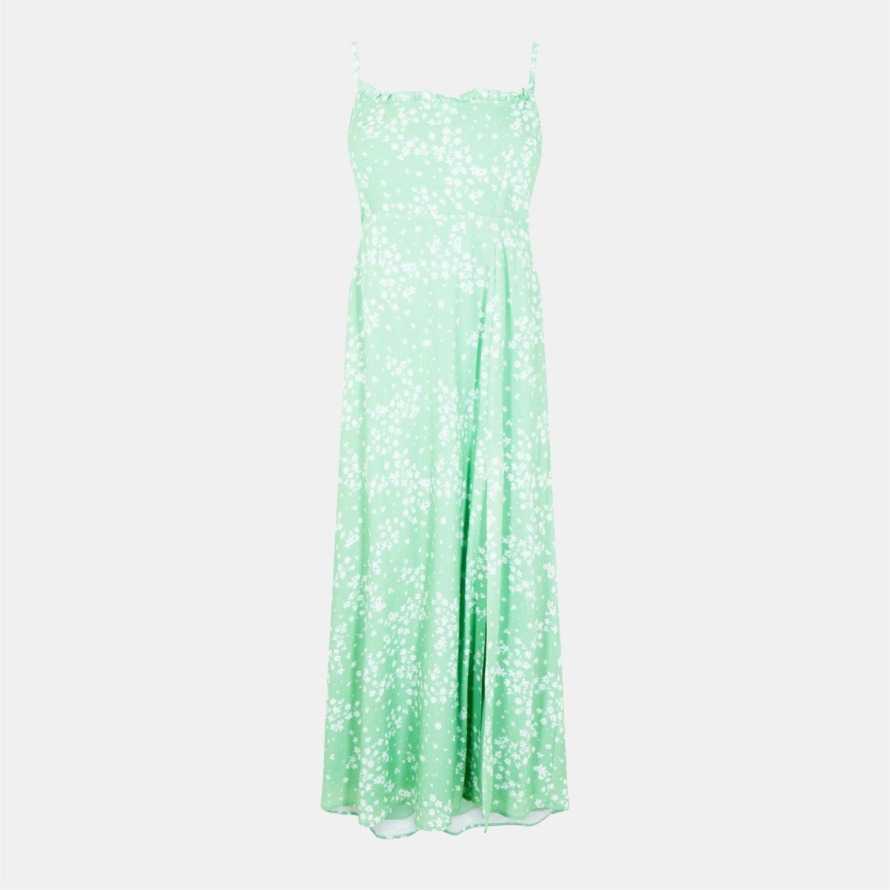 Jack Wills Square Neck Midi A-Line Dress