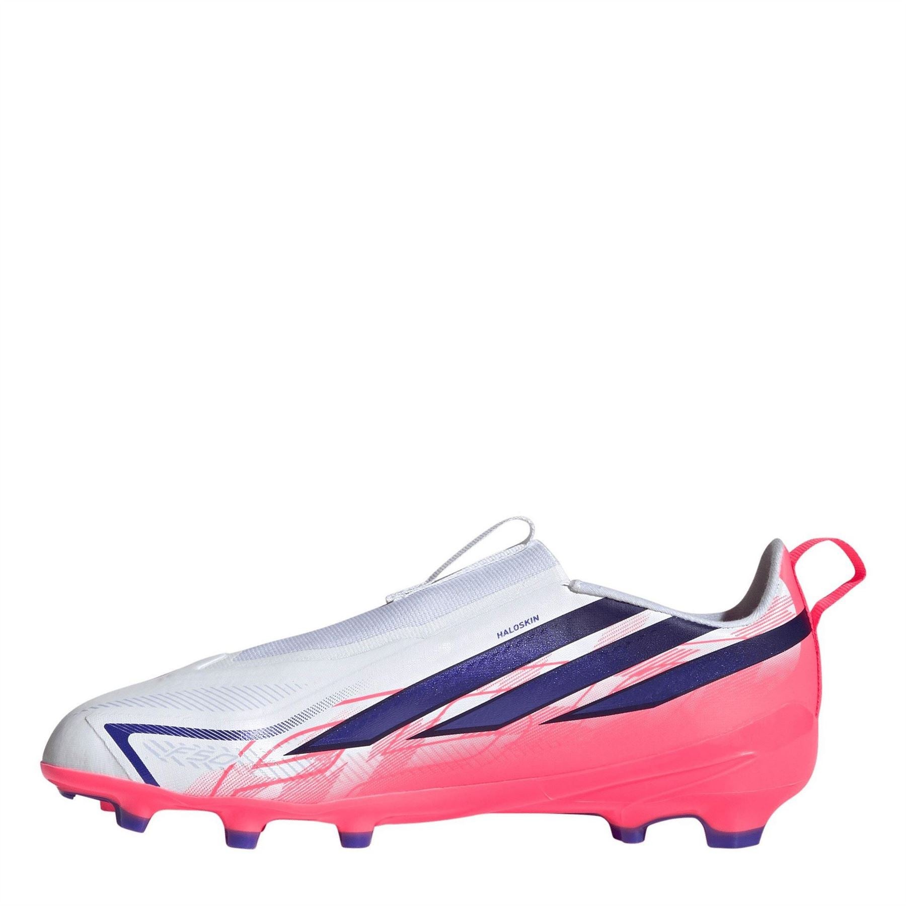 adidas Hyperfast League Laceless Firm Ground Football Boots Juniors