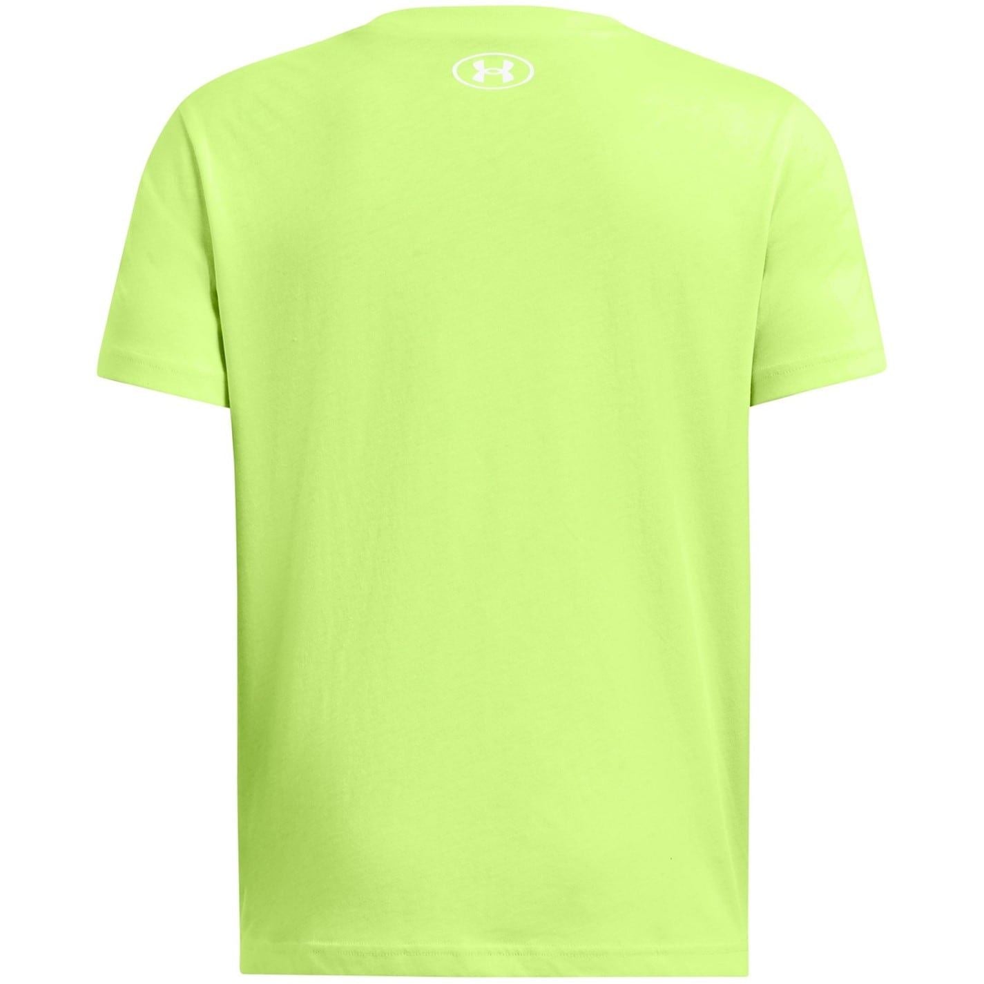 Under Armour Logo Print Regular Fit Lettering Crew Neck T-Shirt