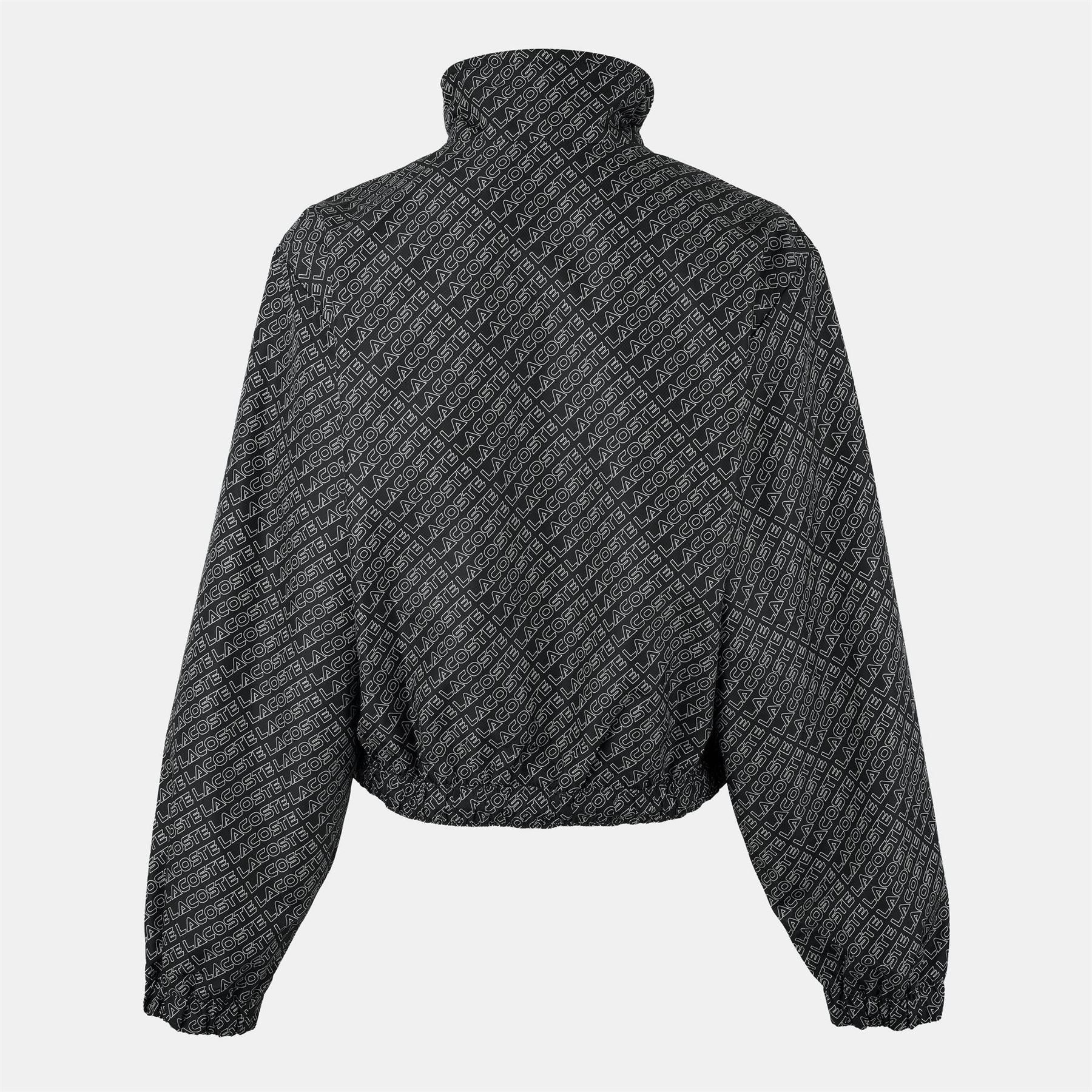 Lacoste Relaxed Fit Funnel Neck Long Sleeve Athletic Top