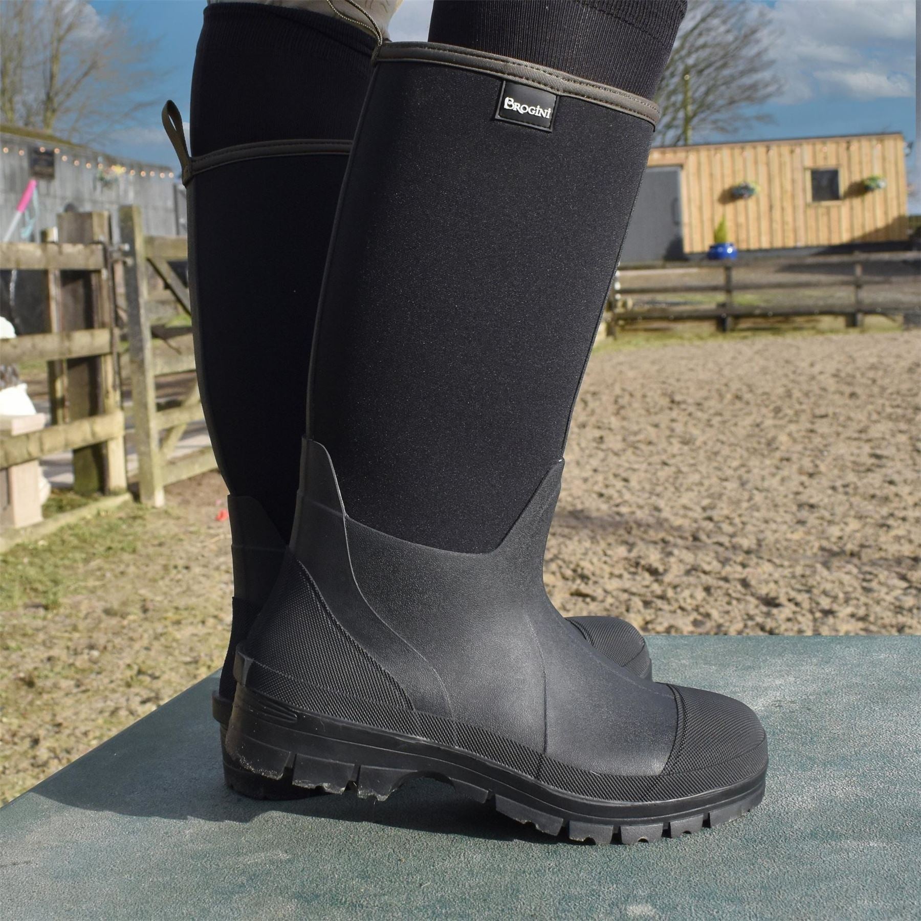 Brogini Mens Hawkswick Neoprene Mucking Out Welly