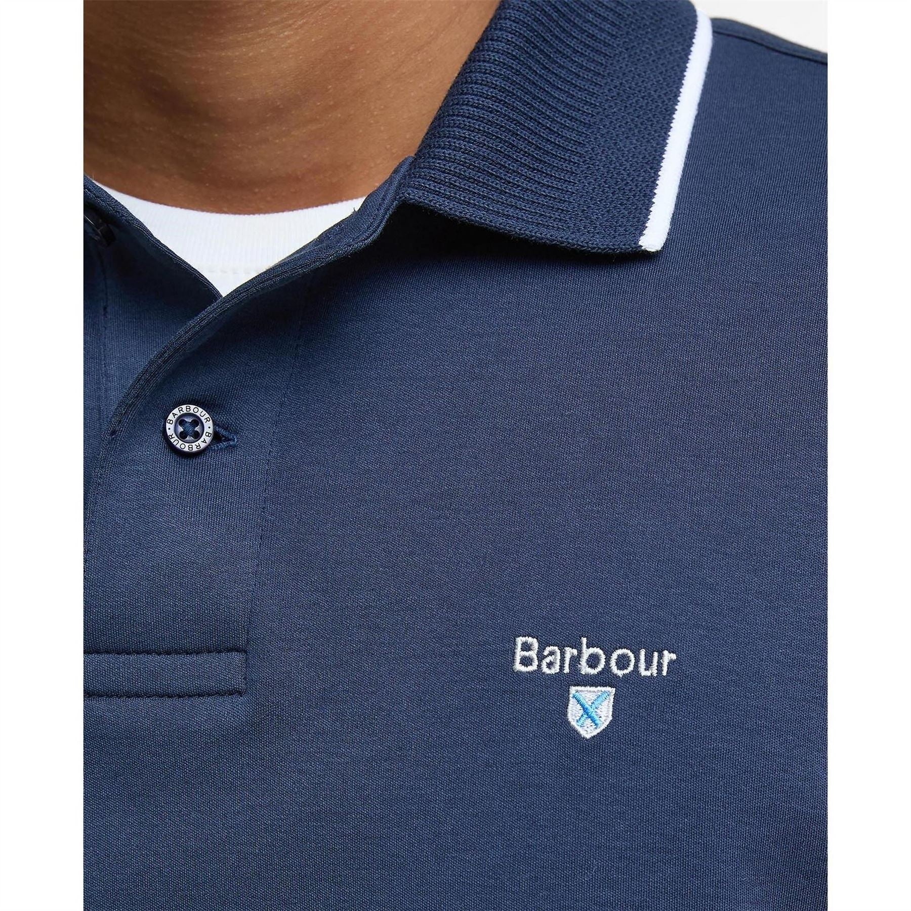Barbour Tailored Short Sleeved Polo Shirt