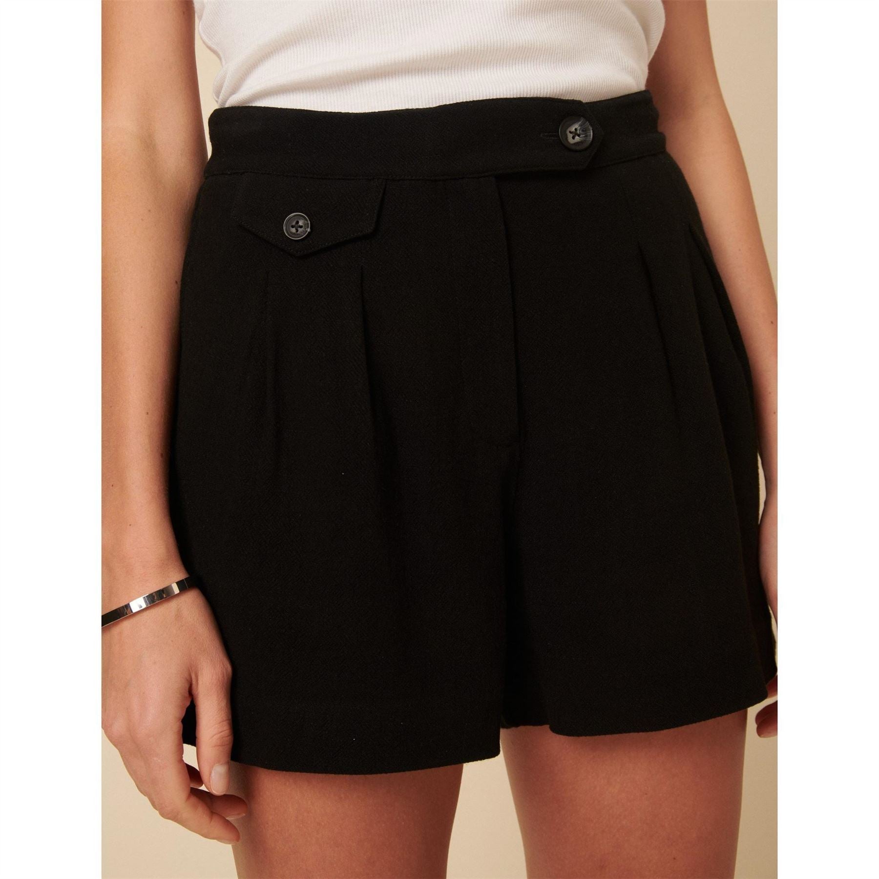 Nobodys Child Solid Bermuda Shorts
