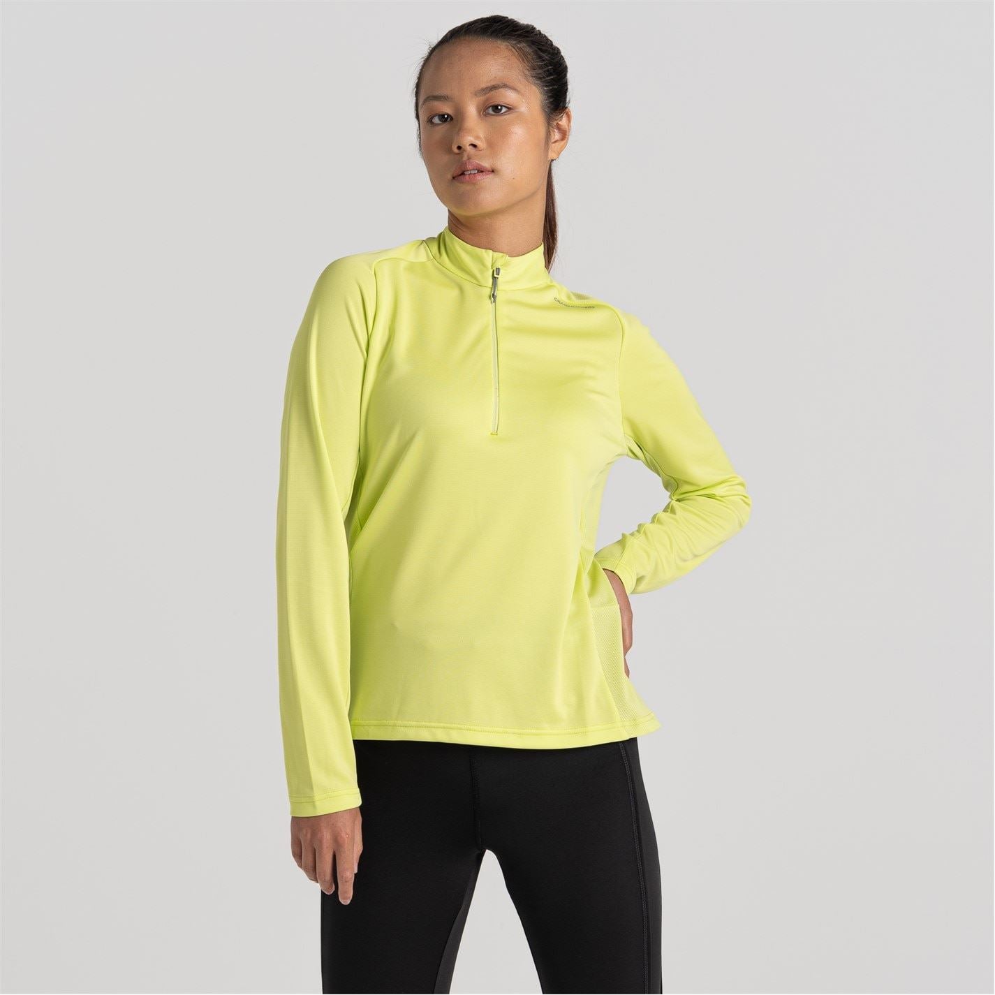 Craghoppers Dynamic Zip Neck Regular Fit Sweatshirt