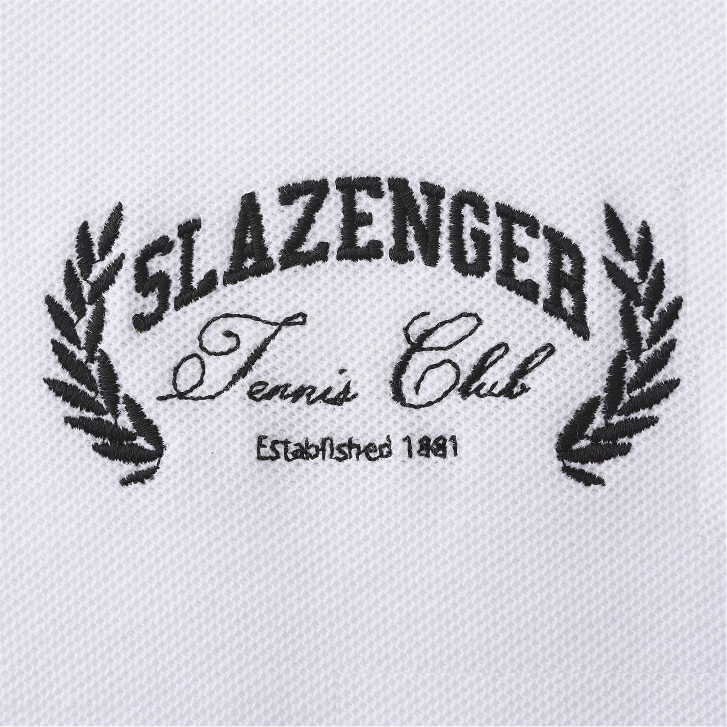 Slazenger Plain Short Sleeve Polo Shirt