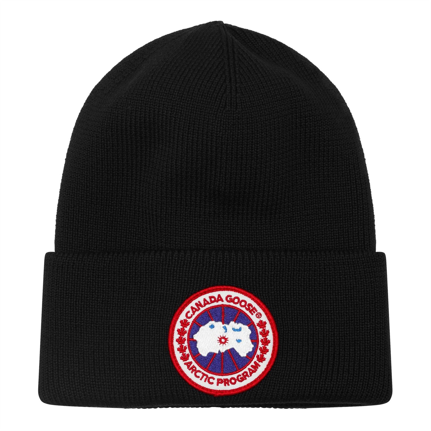 Canada Goose Plain Wool Disc Toque Beanie