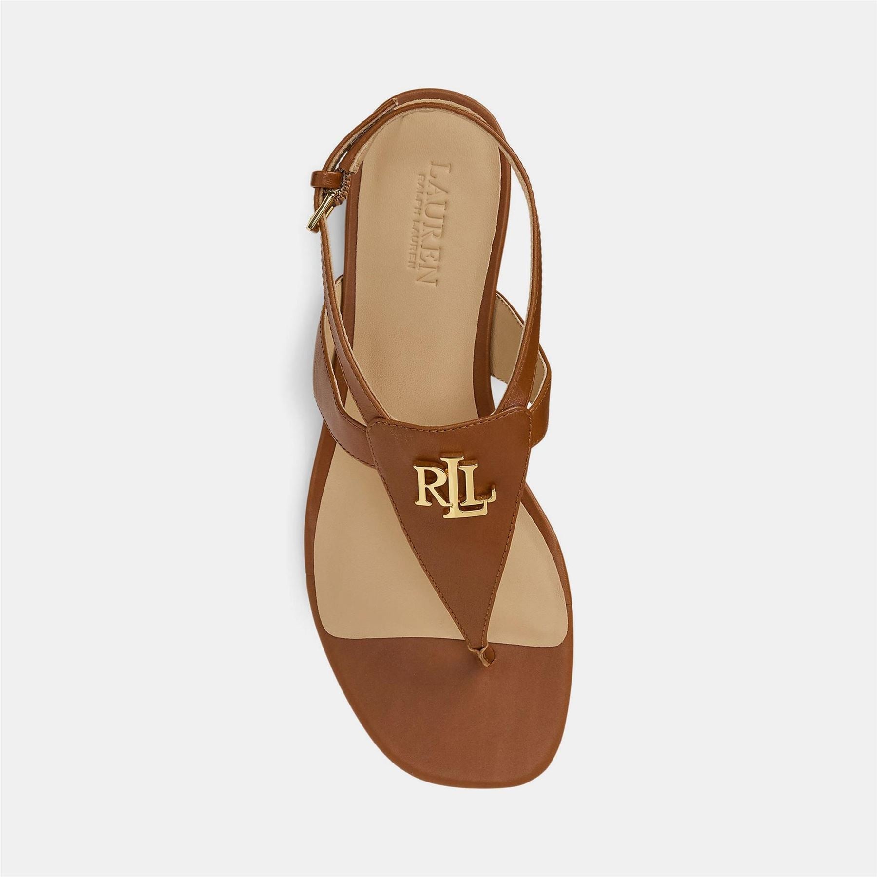 Lauren by Ralph Lauren Leather Sandal