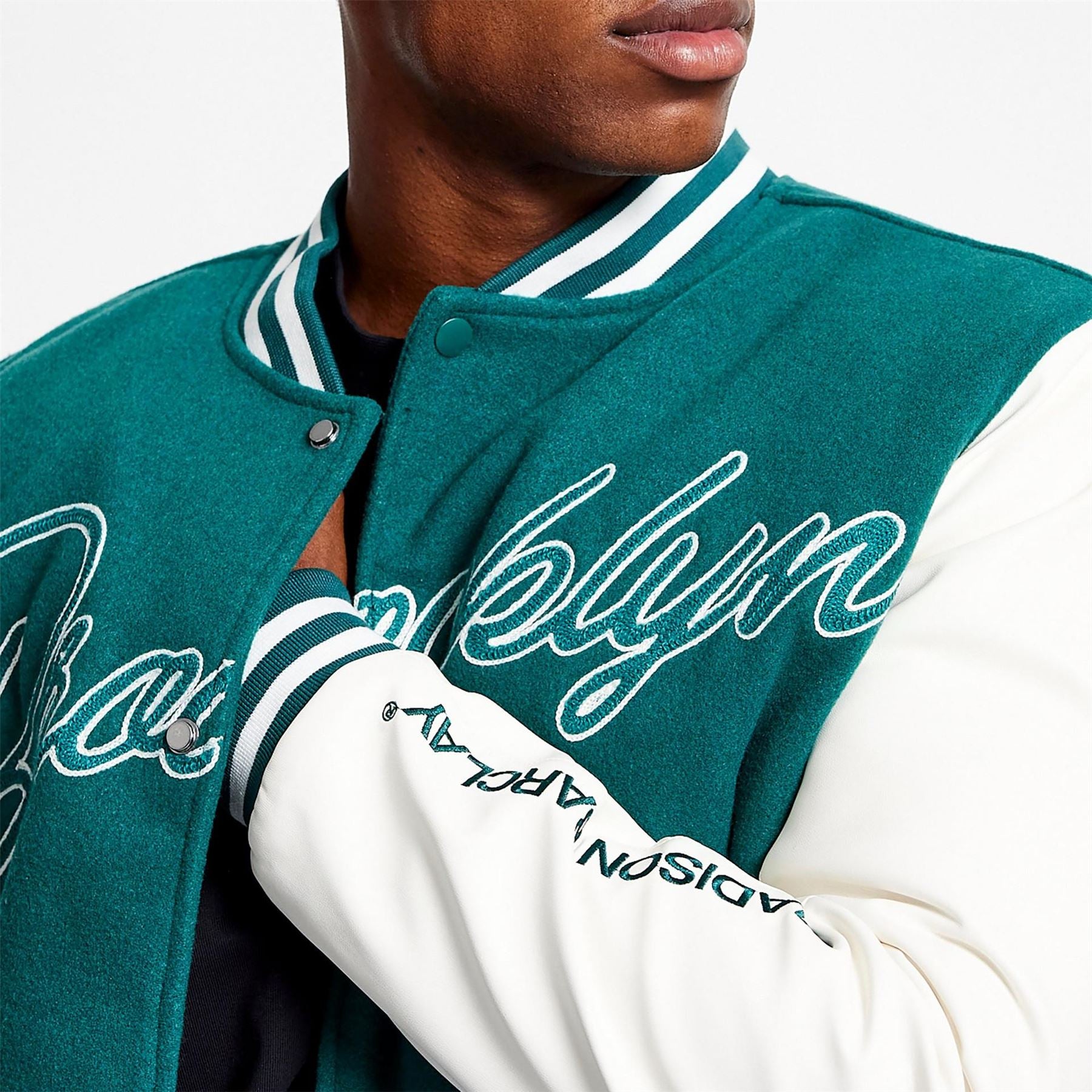 Madison Barclay Hudson Baseball Wool Jacket