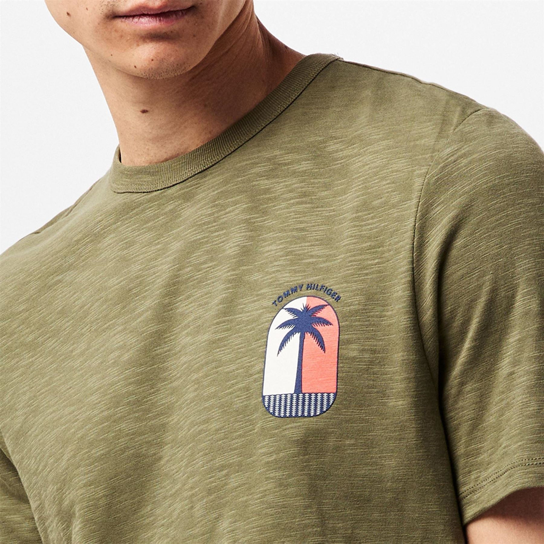 Tommy Hilfiger Regular Fit Crew Neck Short Sleeve T-Shirt