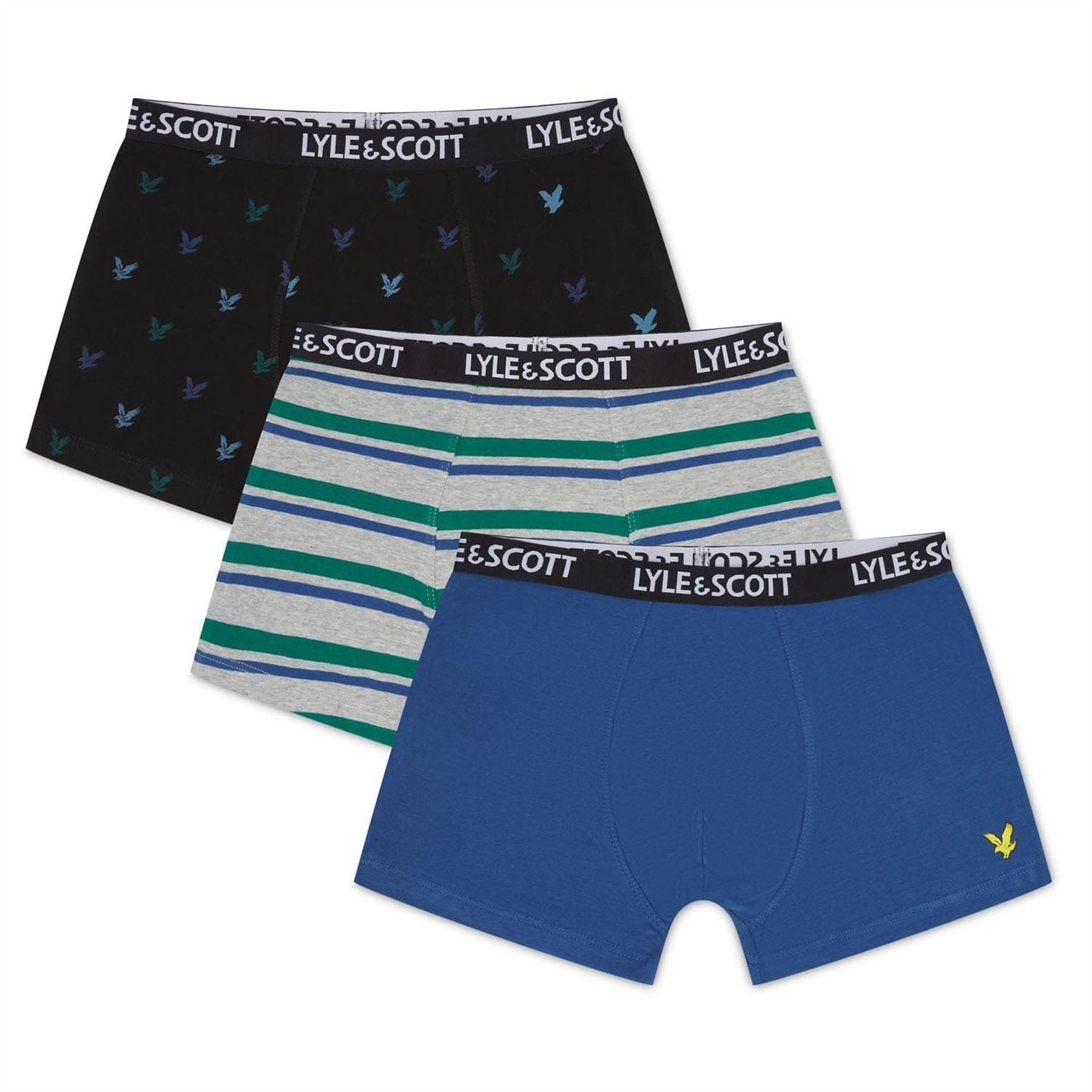 Lyle and Scott Pack Of Mixed Trunks