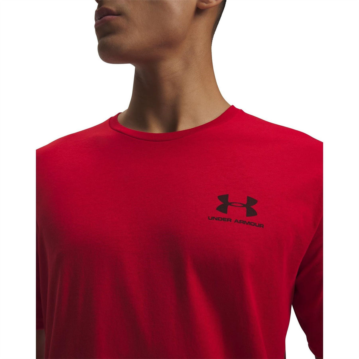 Under Armour Mens Armour Ua Left Chest Logo Short Sleeve