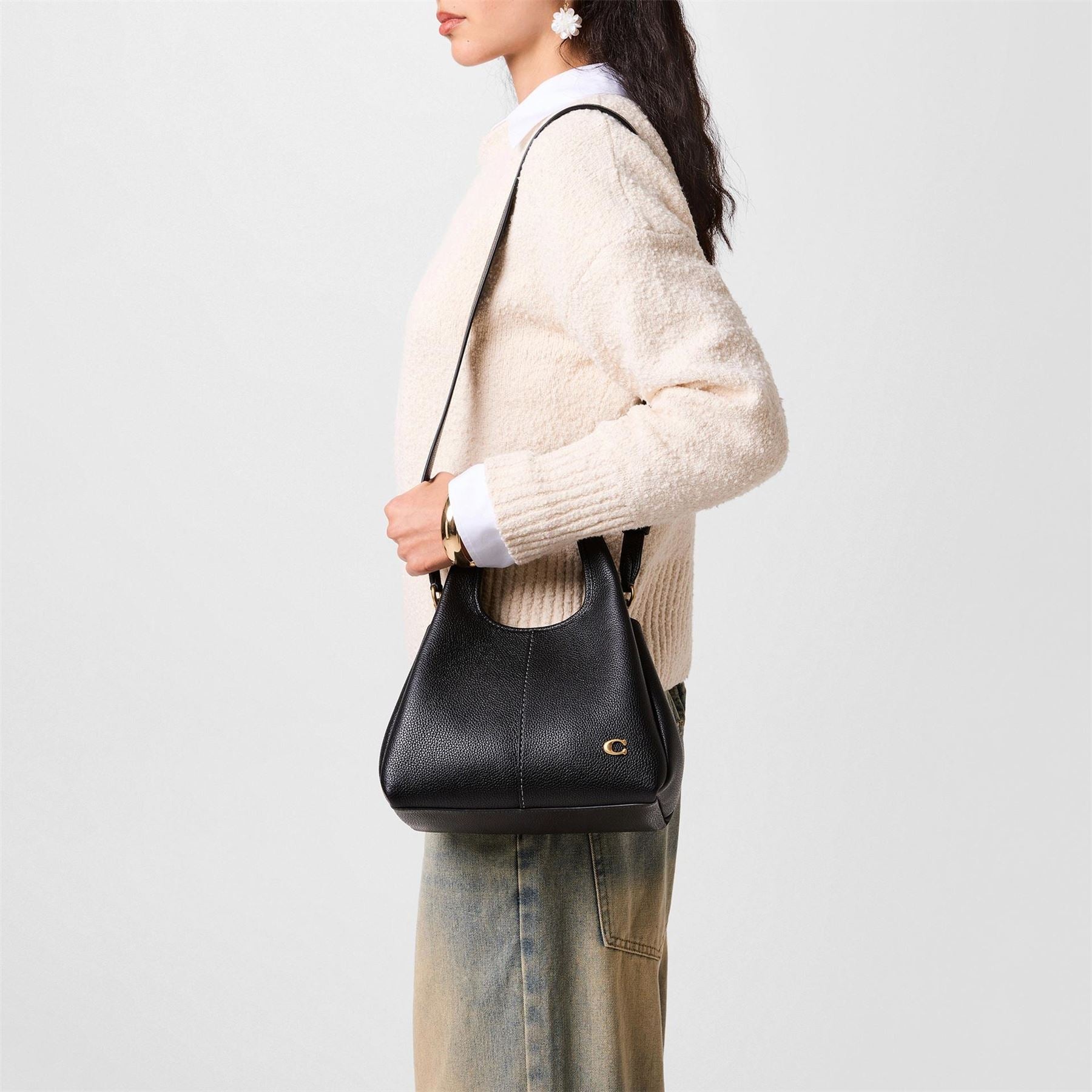 Coach Lana Leather Shoulder Bag