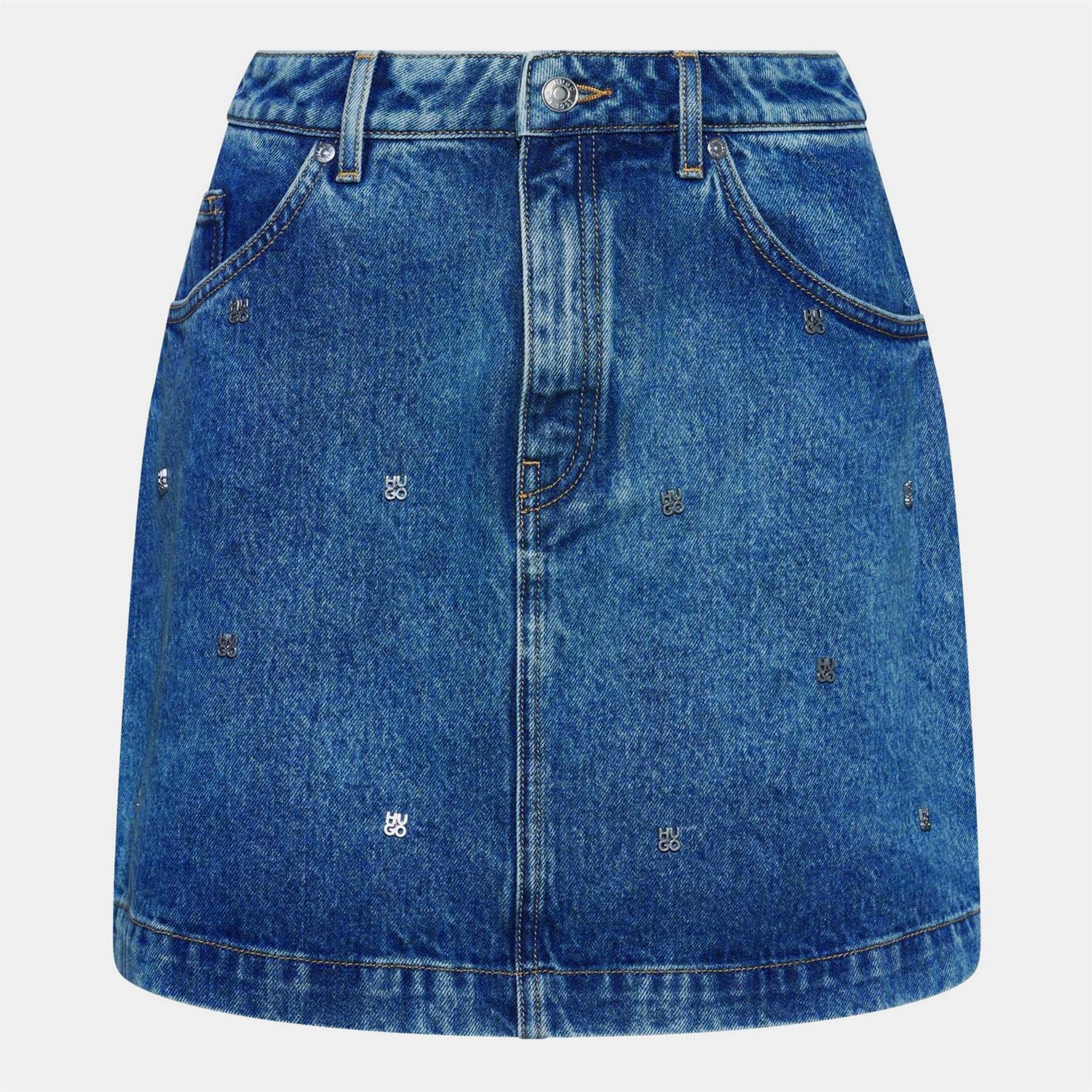 Hugo Denim Mini Skirt