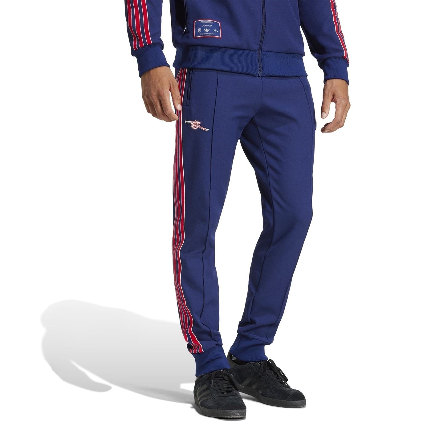 adidas Arsenal 2025 Icon Tracksuit Bottoms Adults