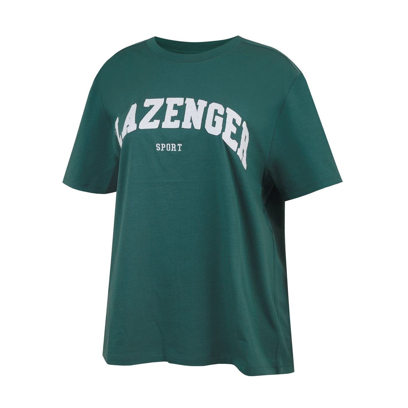 Slazenger Oversize Fit Lettering Crew Neck T-Shirt