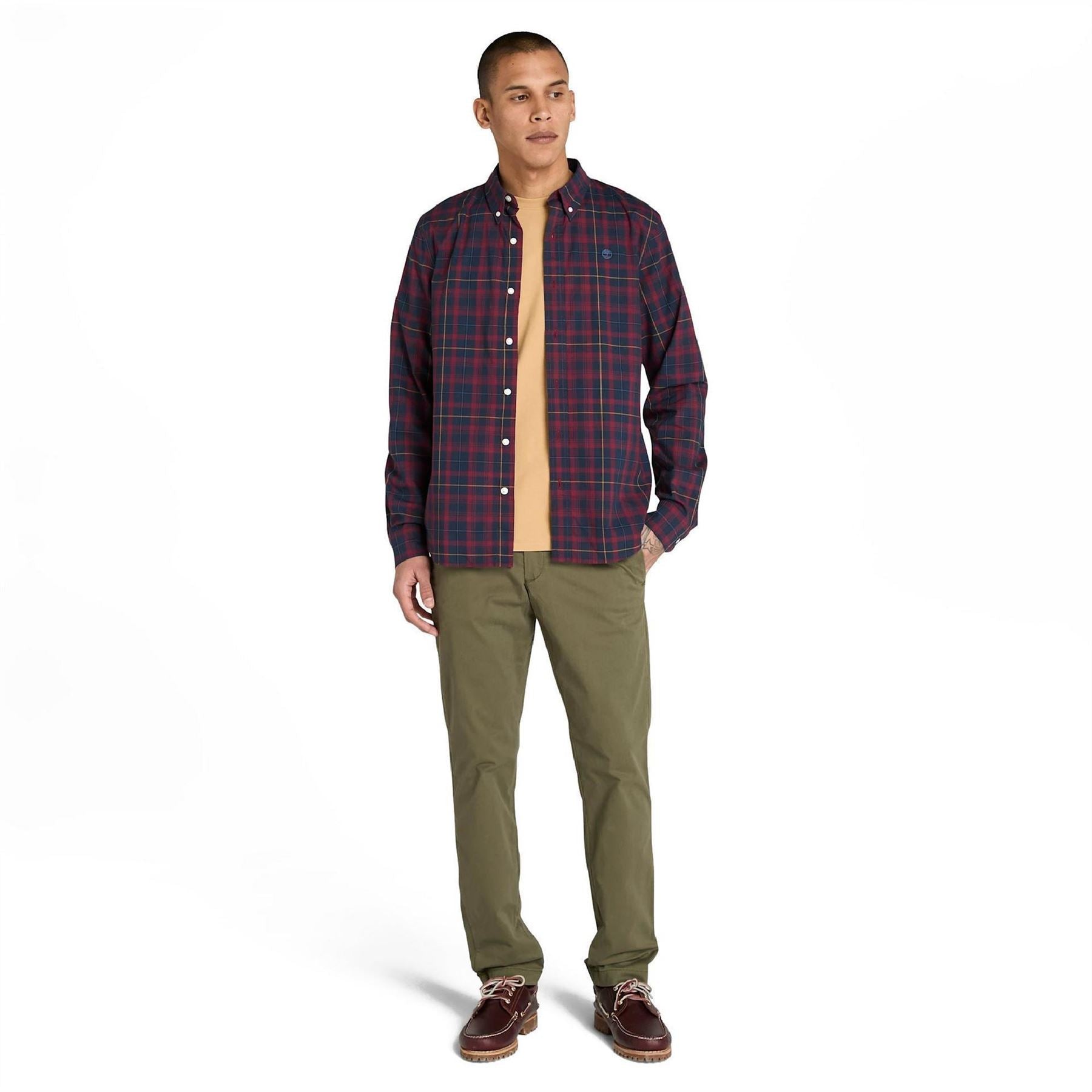 Timberland Dunstan River Short Sleeve Tee Leaf