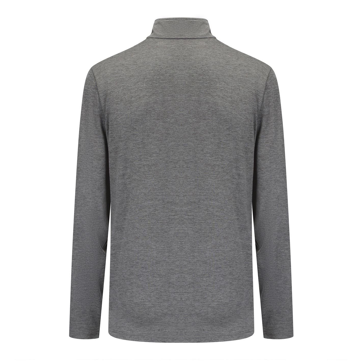 Everlast Flex Regular Fit Zip Neck Long Sleeve Athletic Top