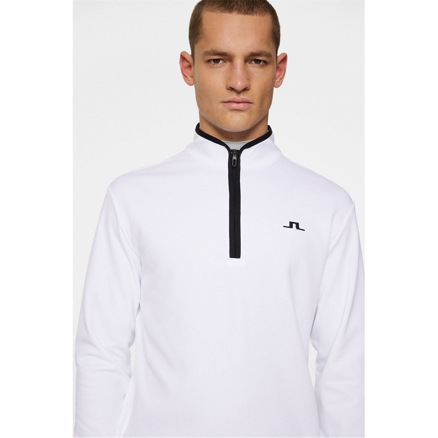 J Lindeberg Golf Half-Zip Regular Fit Long Sleeve Sweatshirt