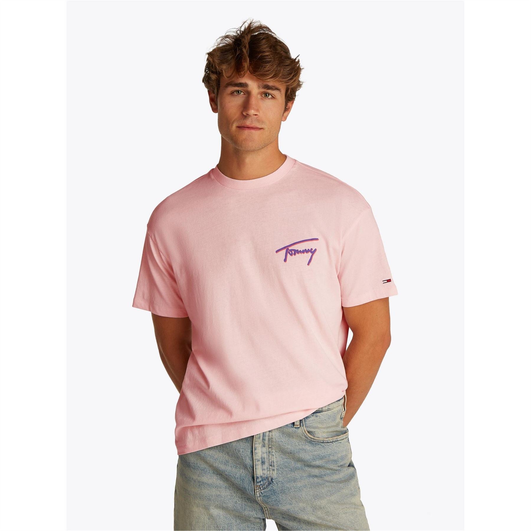 Tommy Jeans Timmy Regular Fit Lettering Graphic T-Shirt