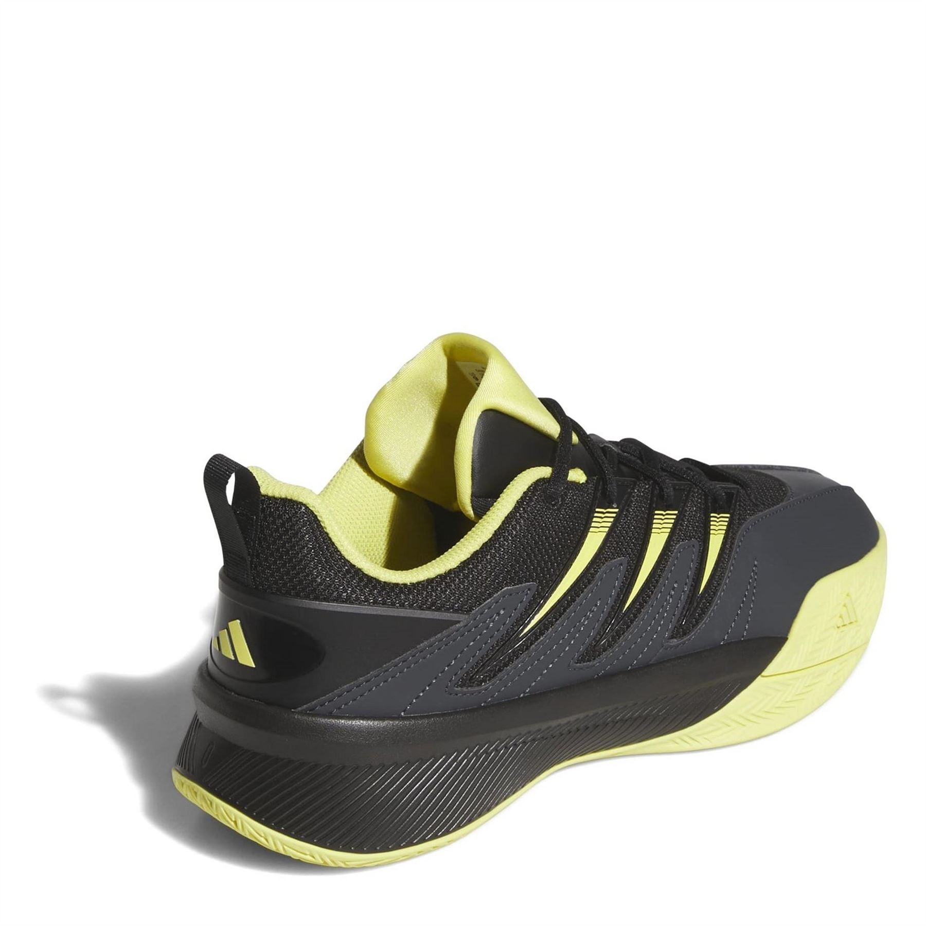 adidas Dame Court 3 Lace-Up Low Top Sneakers