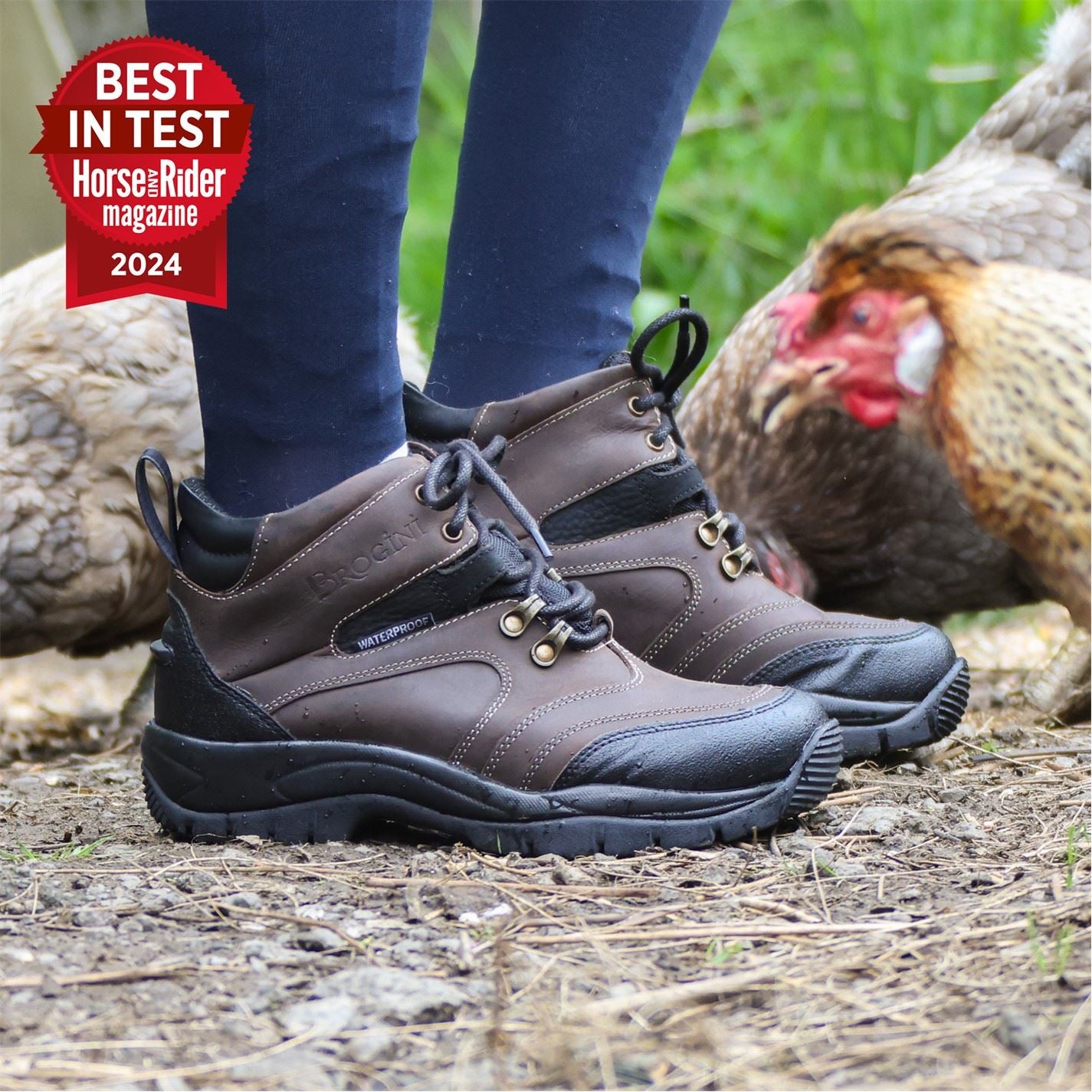 Brogini Montiere Heavy Duty Waterproof Yard Boots