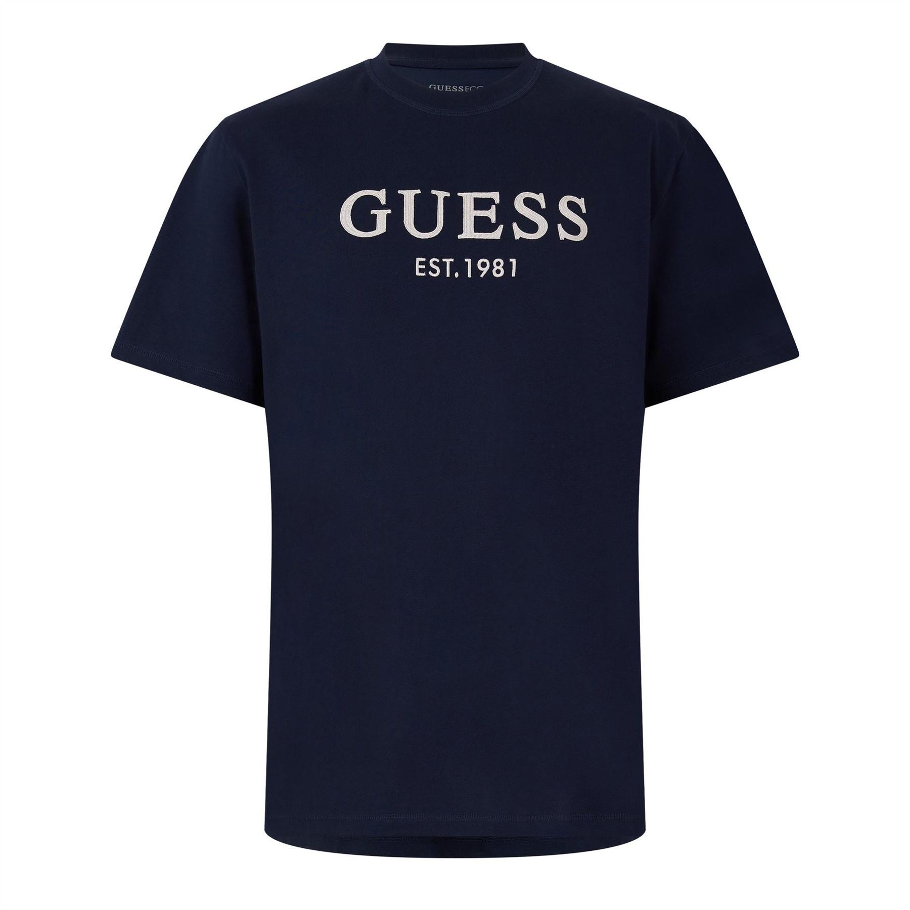 Guess Regular Fit Embroidered T-Shirt