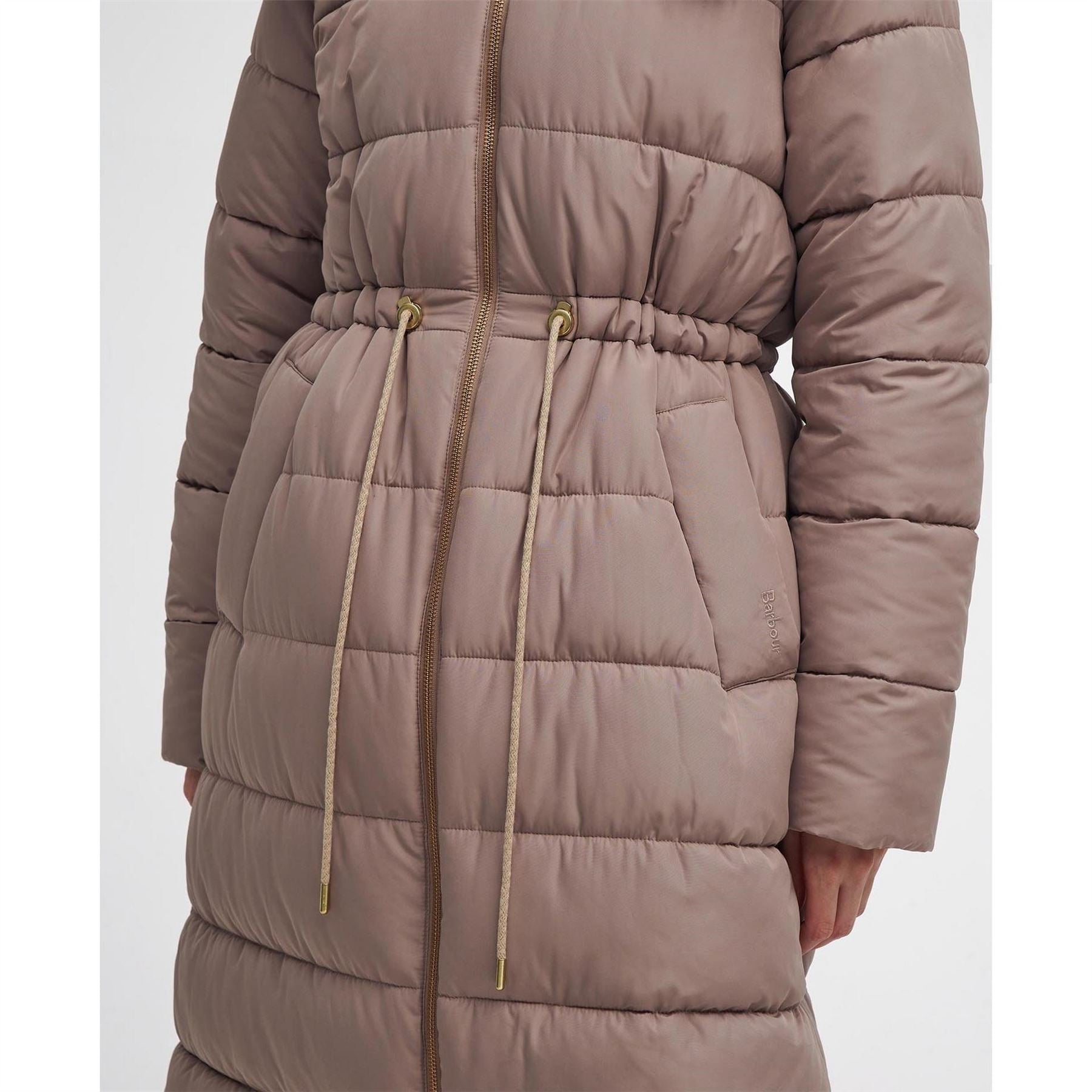 Barbour Mannue Longline Quilted Jacket