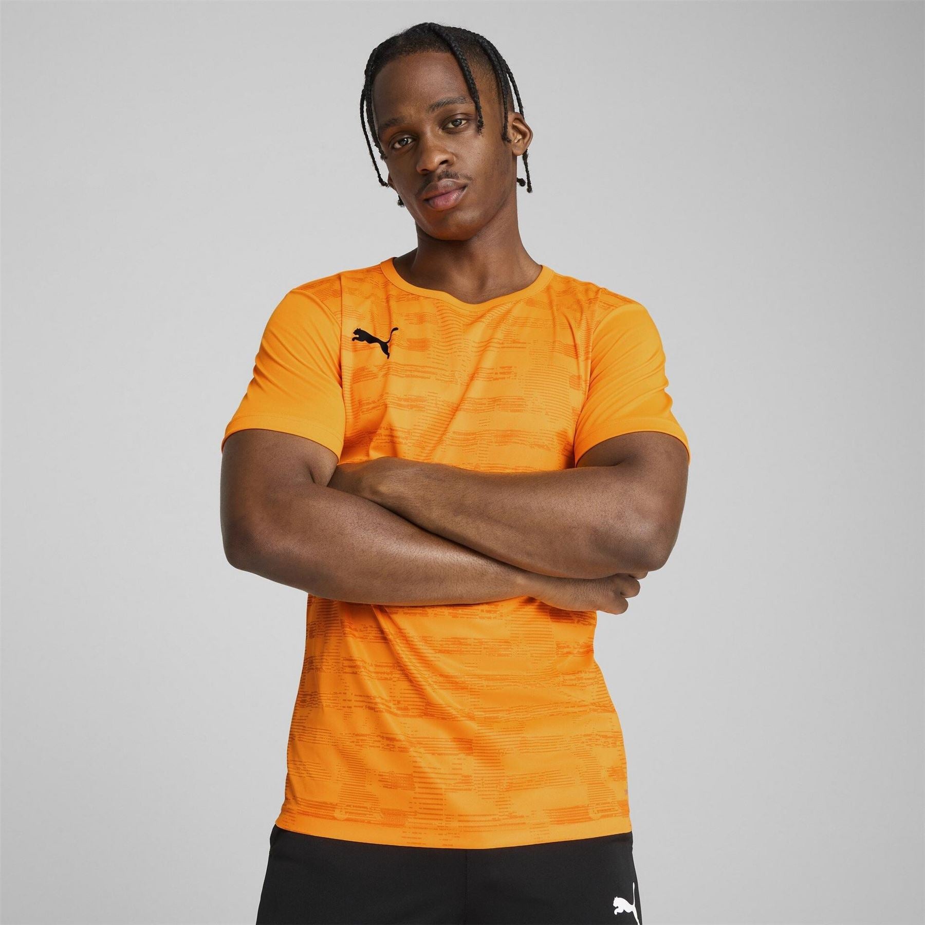 Puma Mens Individualrise Graphic Jersey T-Shirt