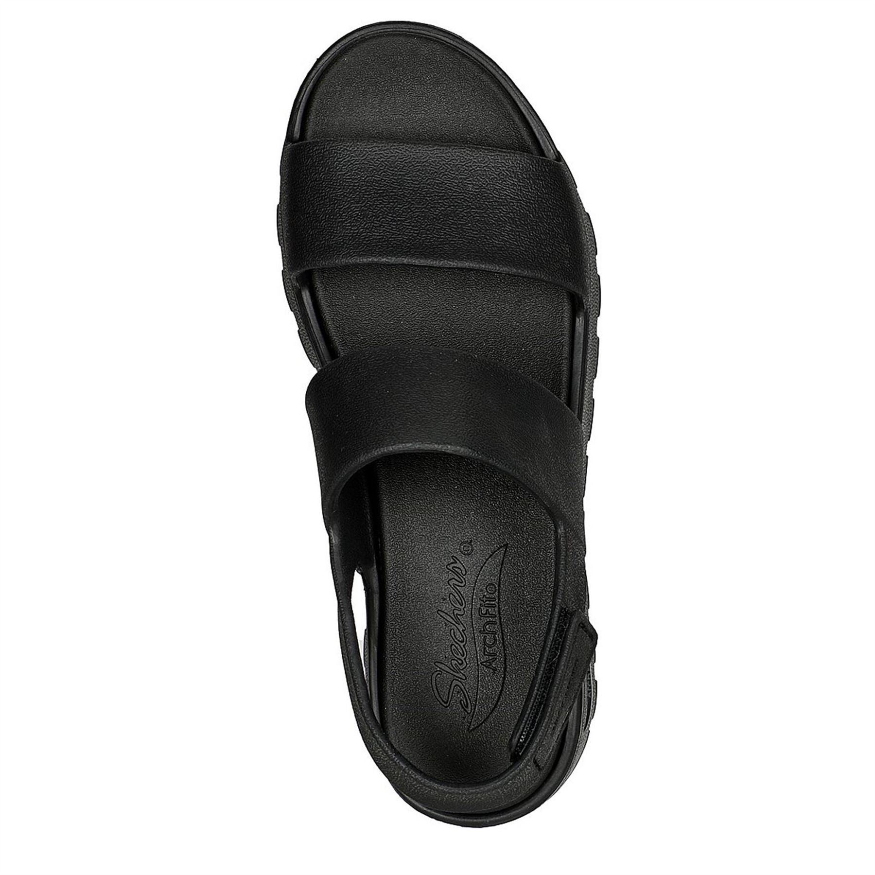 Skechers Womens Fit Footsteps Flat Sandals