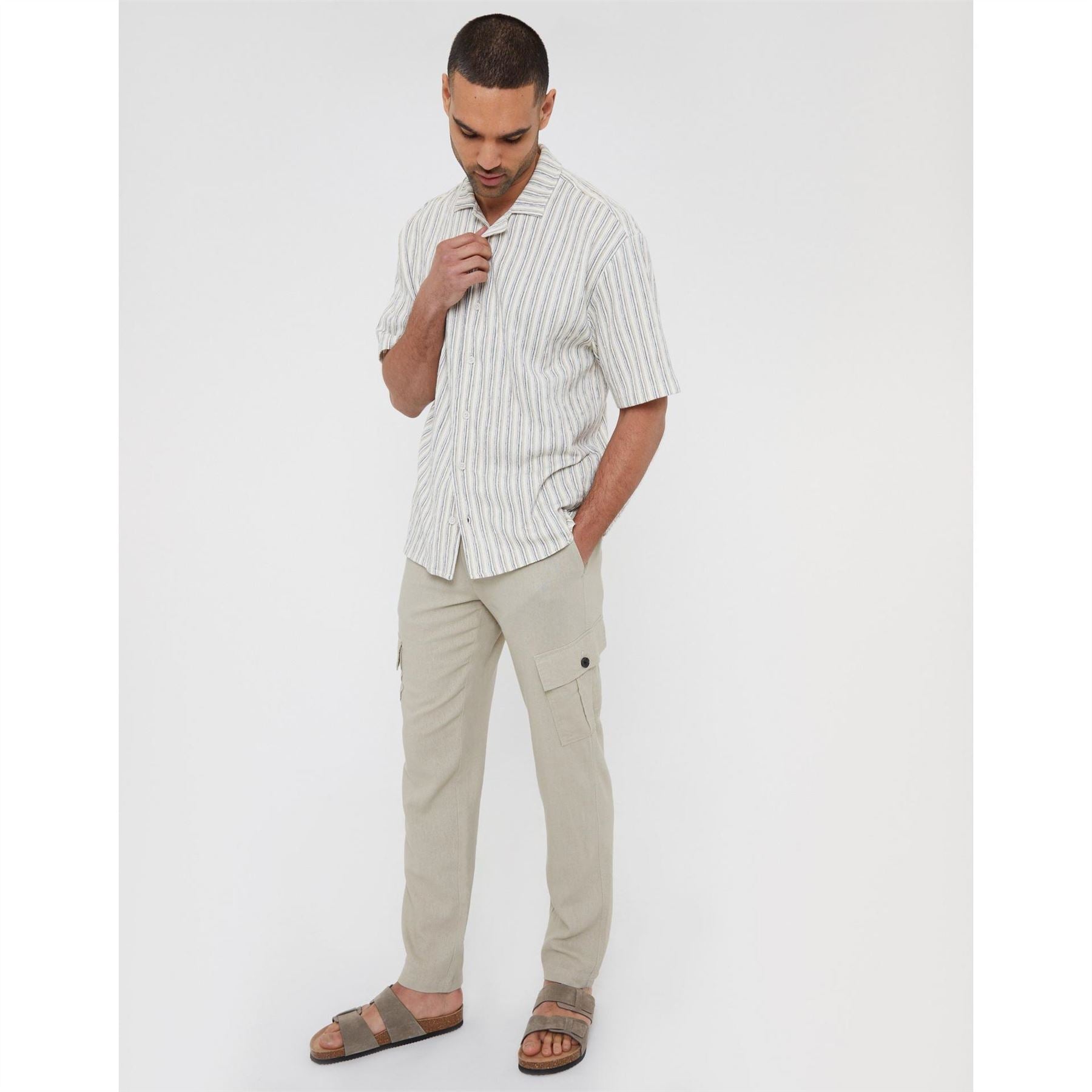 Threadbare Rmsy Solid Patterned Straight Cargo