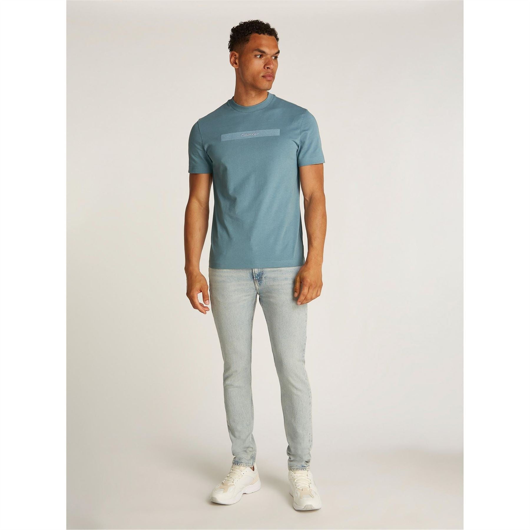 Calvin Klein Structured Embroidery Regular Fit T-Shirt