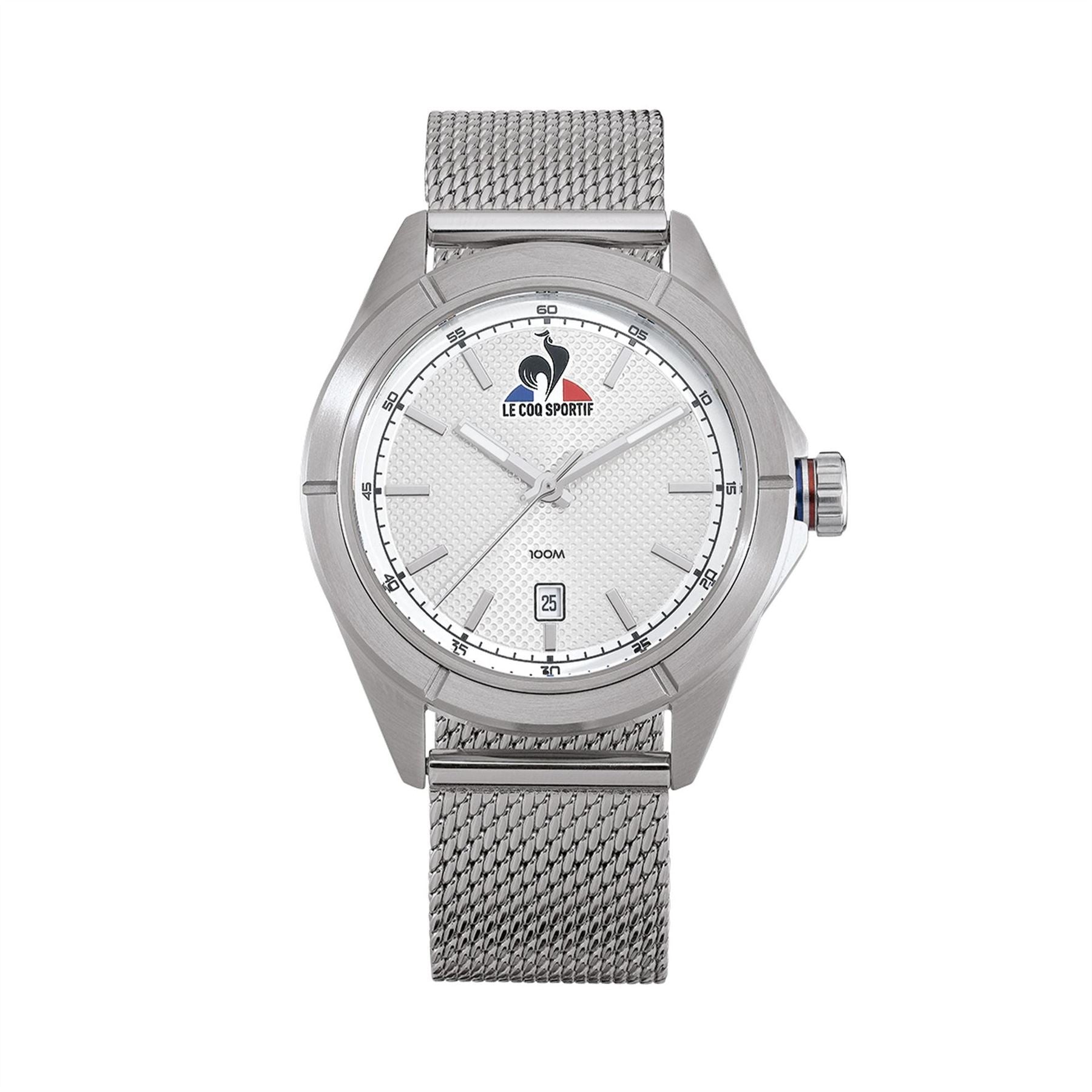 Le Coq Sportif Essentiel Grey Stainless Steel Digital Watch