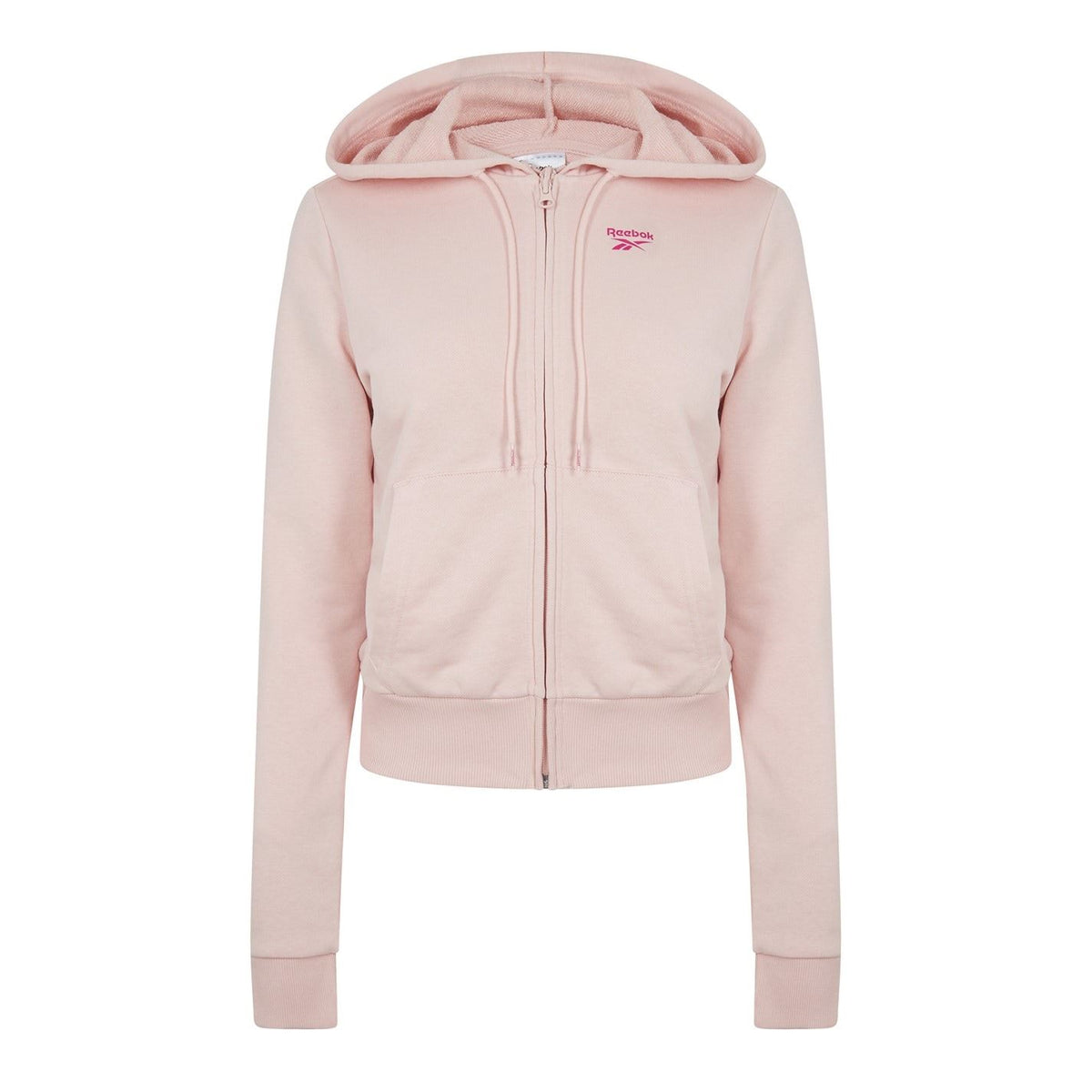 Reebok Hooded French Terry Full-Zip Jacket