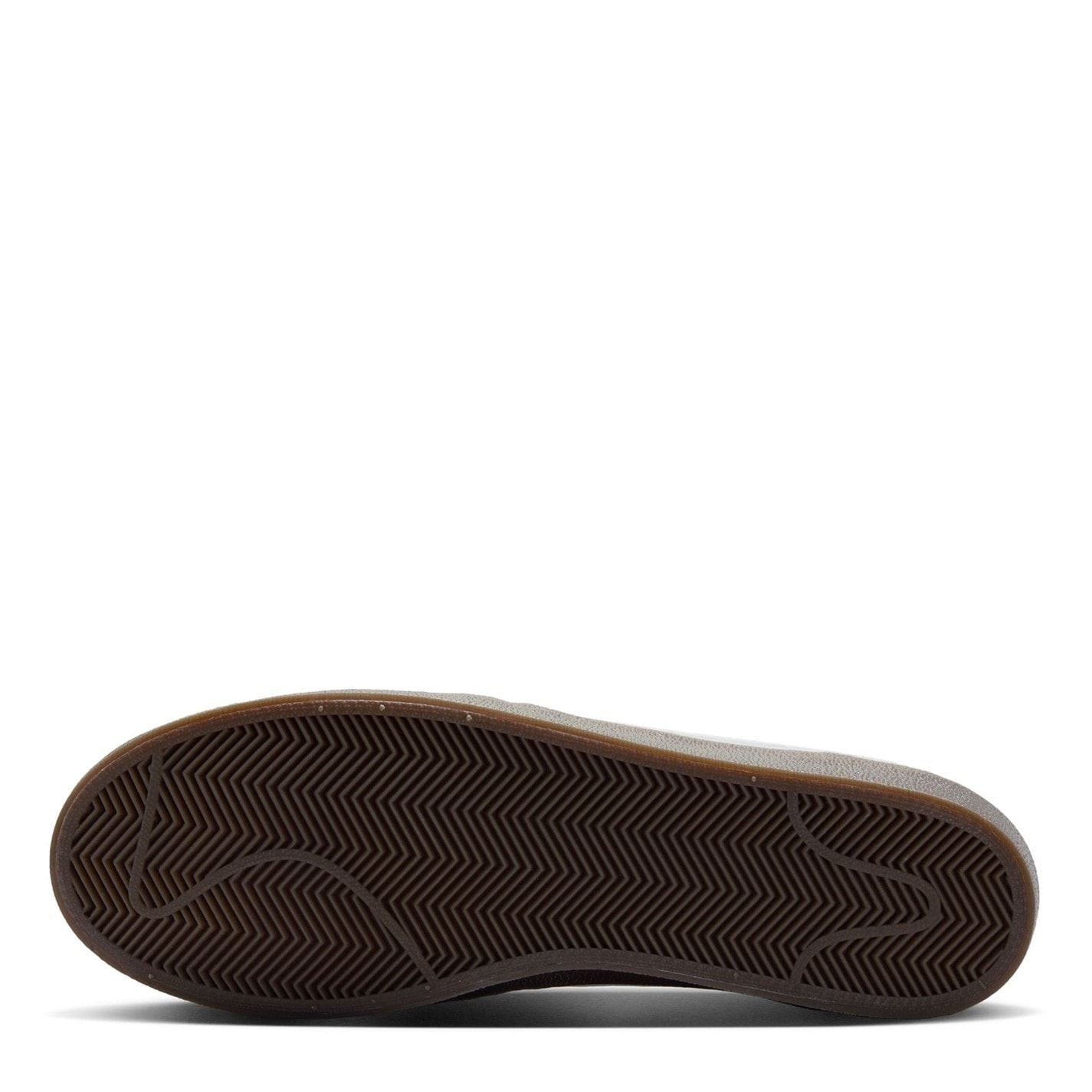 Nike Leather Low Top Flat Heel Sneakers