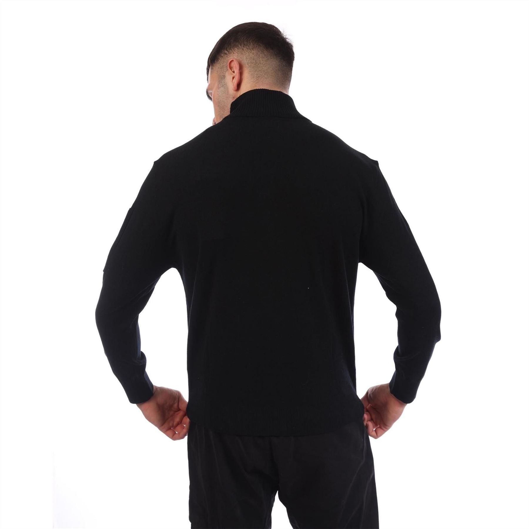 CP Company Merino Wool Half Zip Sweater