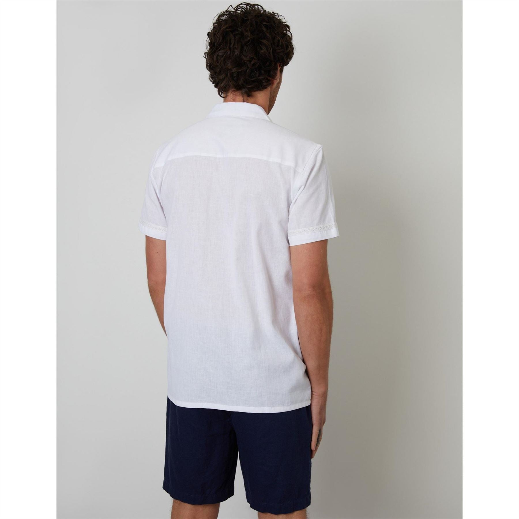 Threadbare Worden Short Sleeve Bowling Shirt