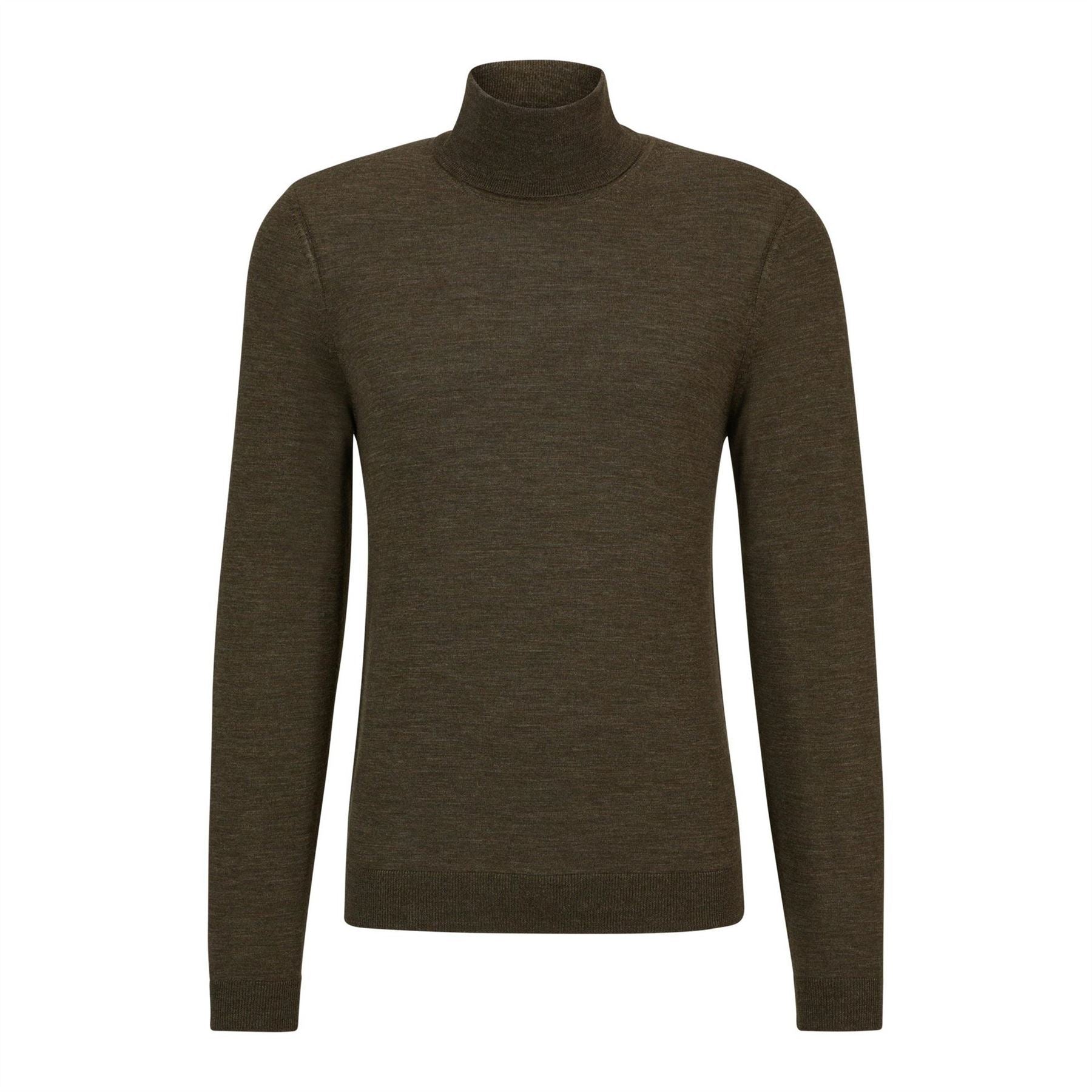 Boss Turtle Neck Long Sleeve Regular Fit Sweater