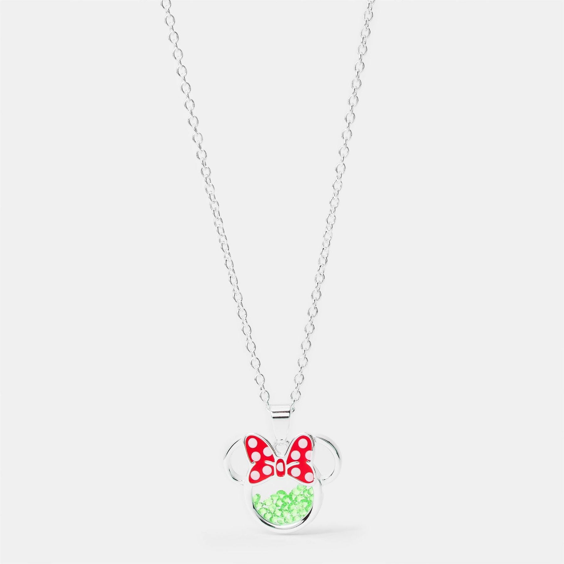 Minnie Mouse Mini Pendant Necklace