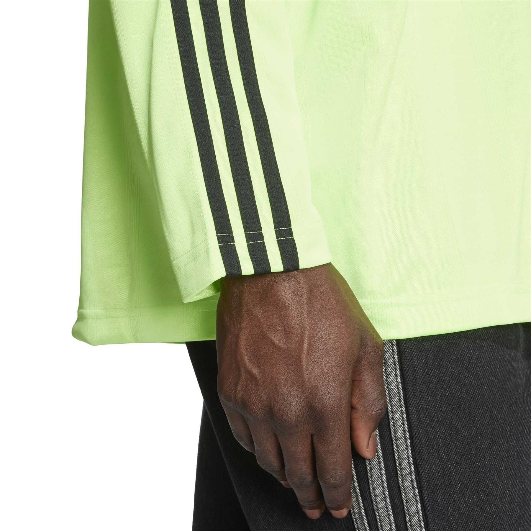 adidas Jacquard Jersey Long Sleeve T-Shirt
